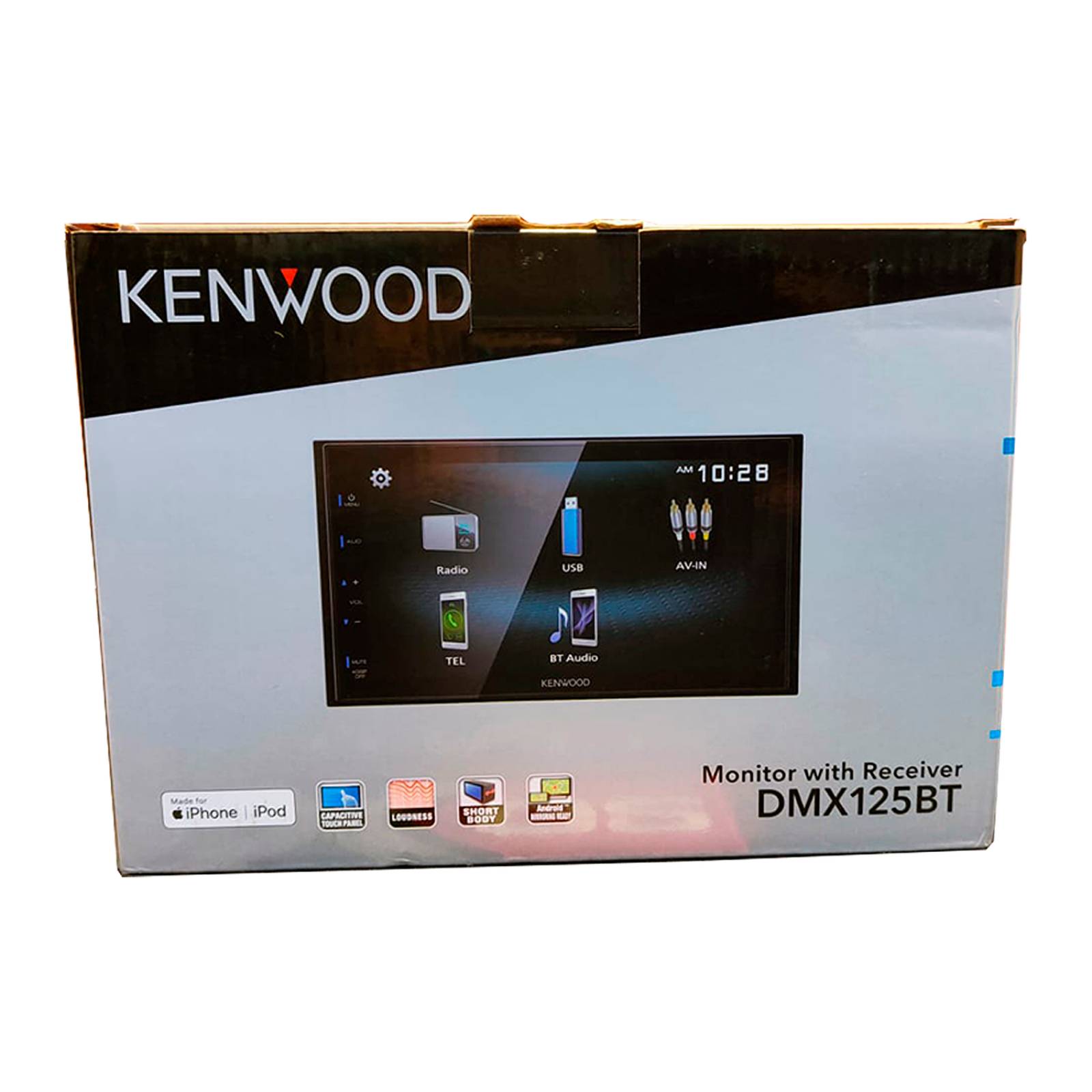 Autoestéreo Pantalla Kenwood Dmx125bt Mirror Link Android 