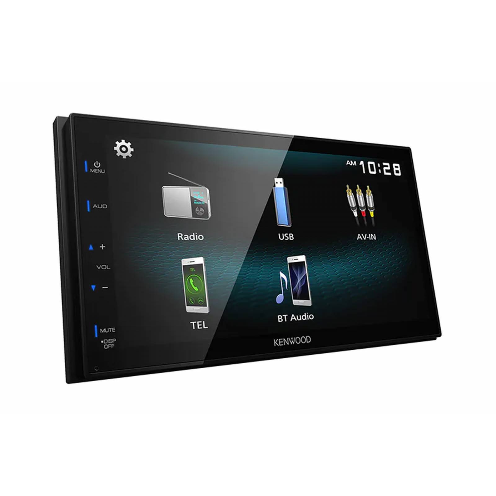 Autoestéreo Pantalla Kenwood Dmx125bt Mirror Link Android 