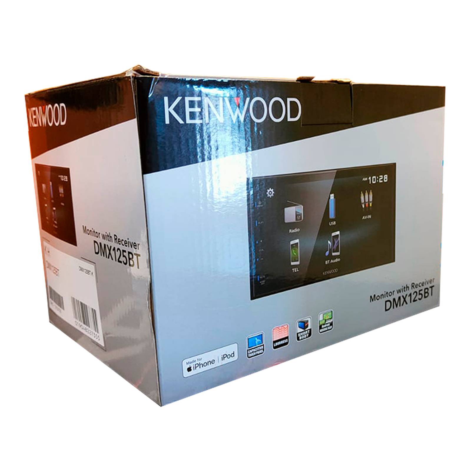 Autoestéreo Pantalla Kenwood Dmx125bt Mirror Link Android 