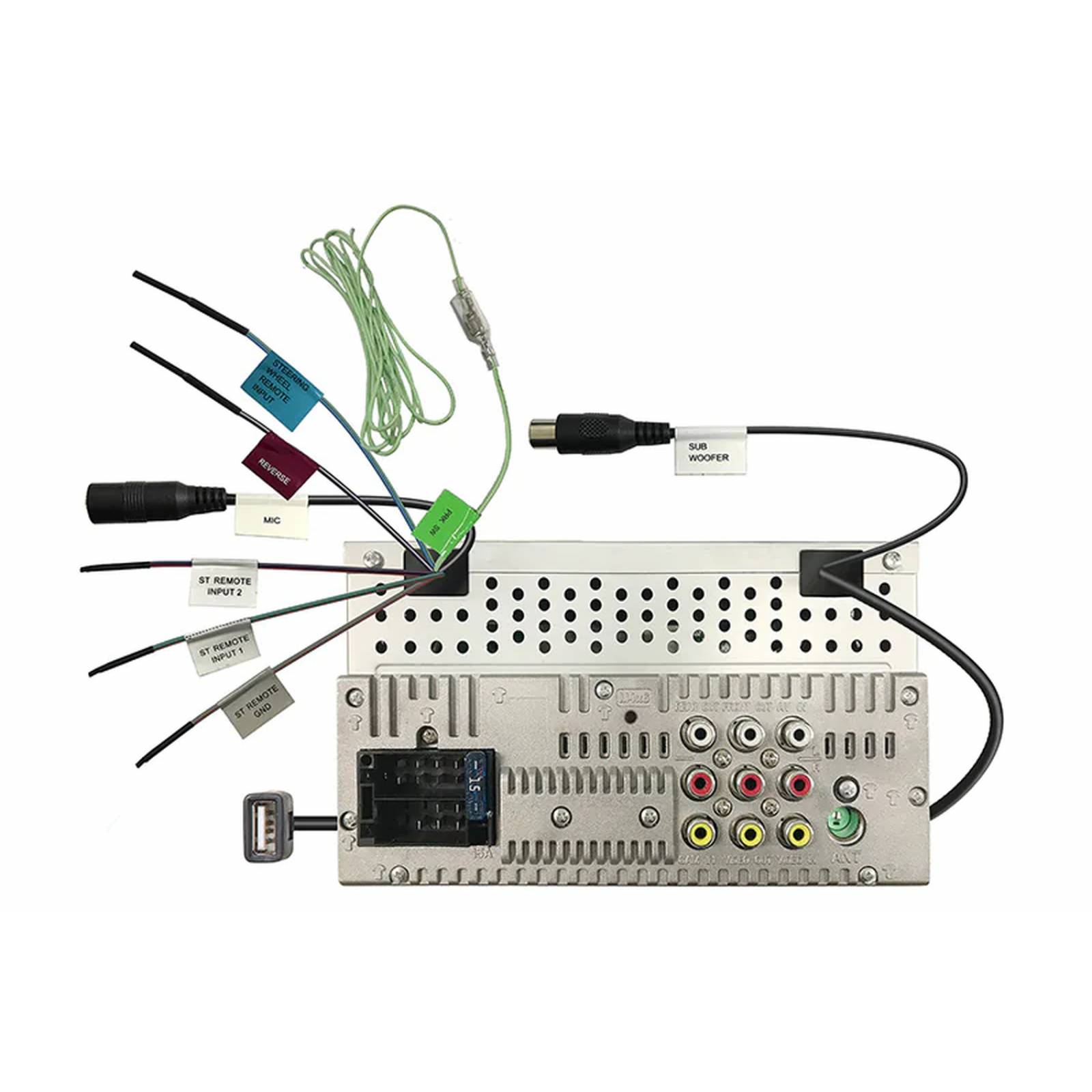 Autoestéreo Pantalla Kenwood Dmx125bt Mirror Link Android 