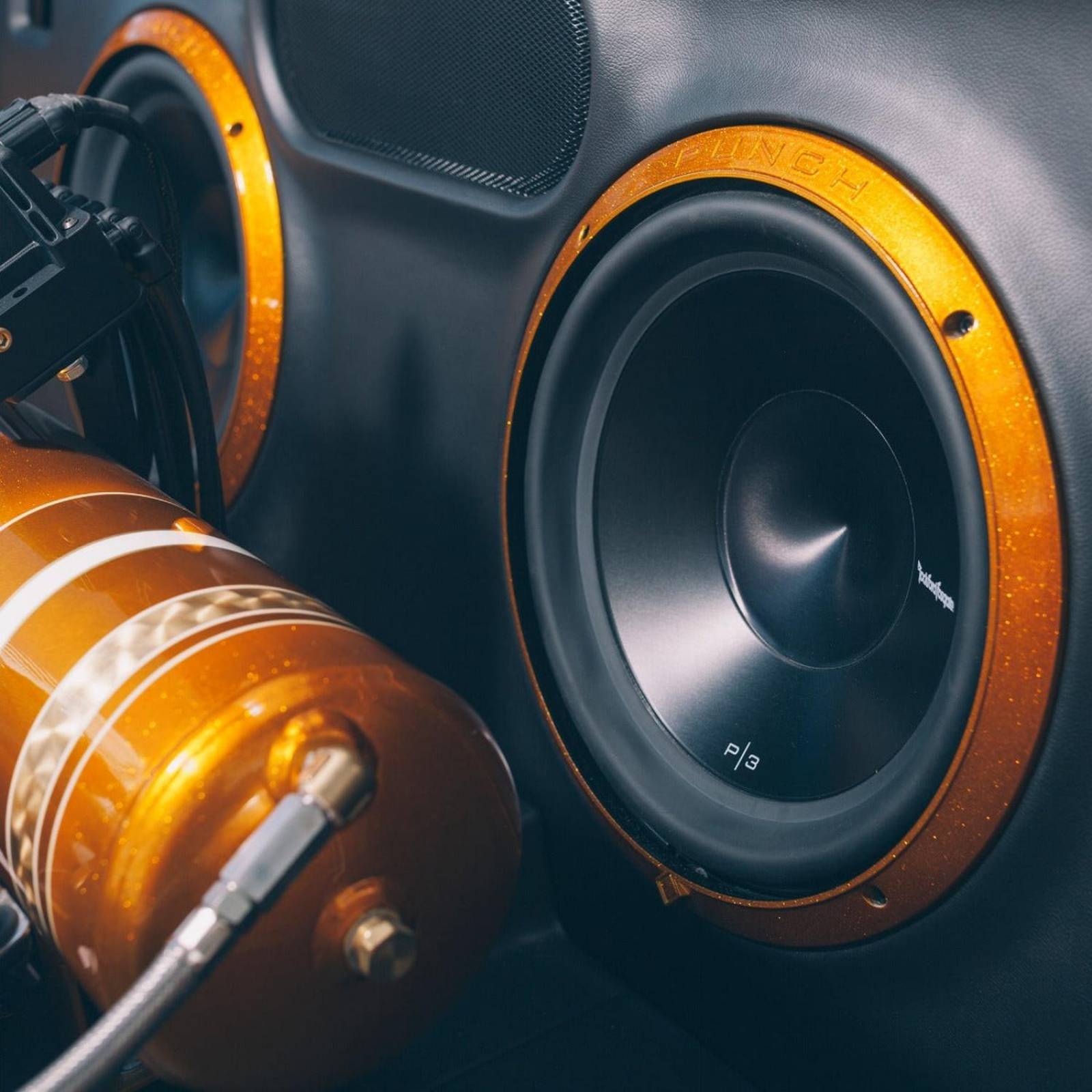 Subwoofer Doble Bobina Rockford Fosgate P3D4-12 1200 Watts 12 Pulgadas 4 Ohms 600 Watts RMS 