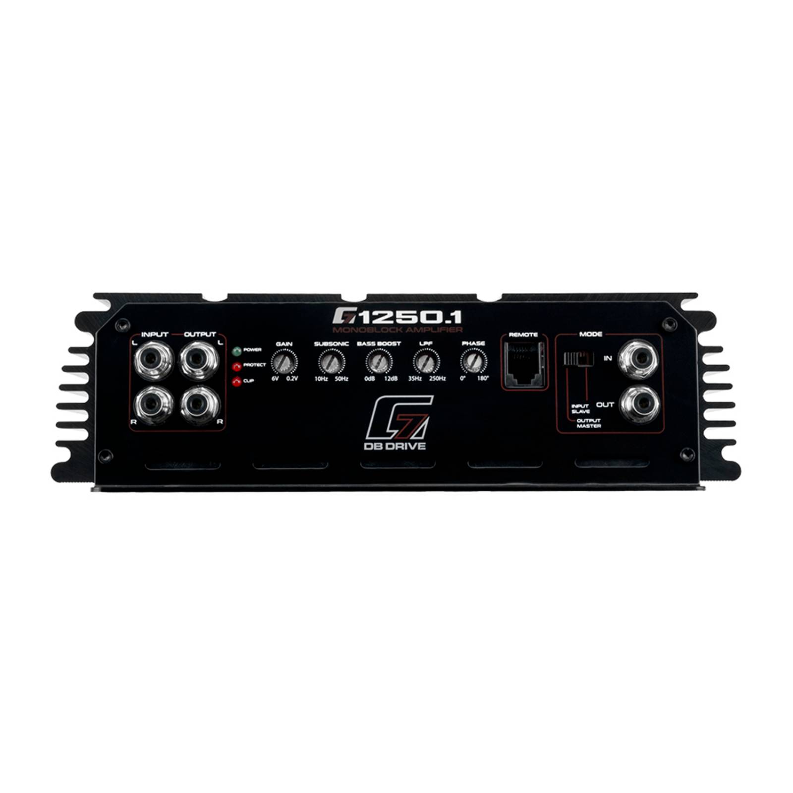 Amplificador Db Drive monobloque clase D de 1250W G7 1250.1 