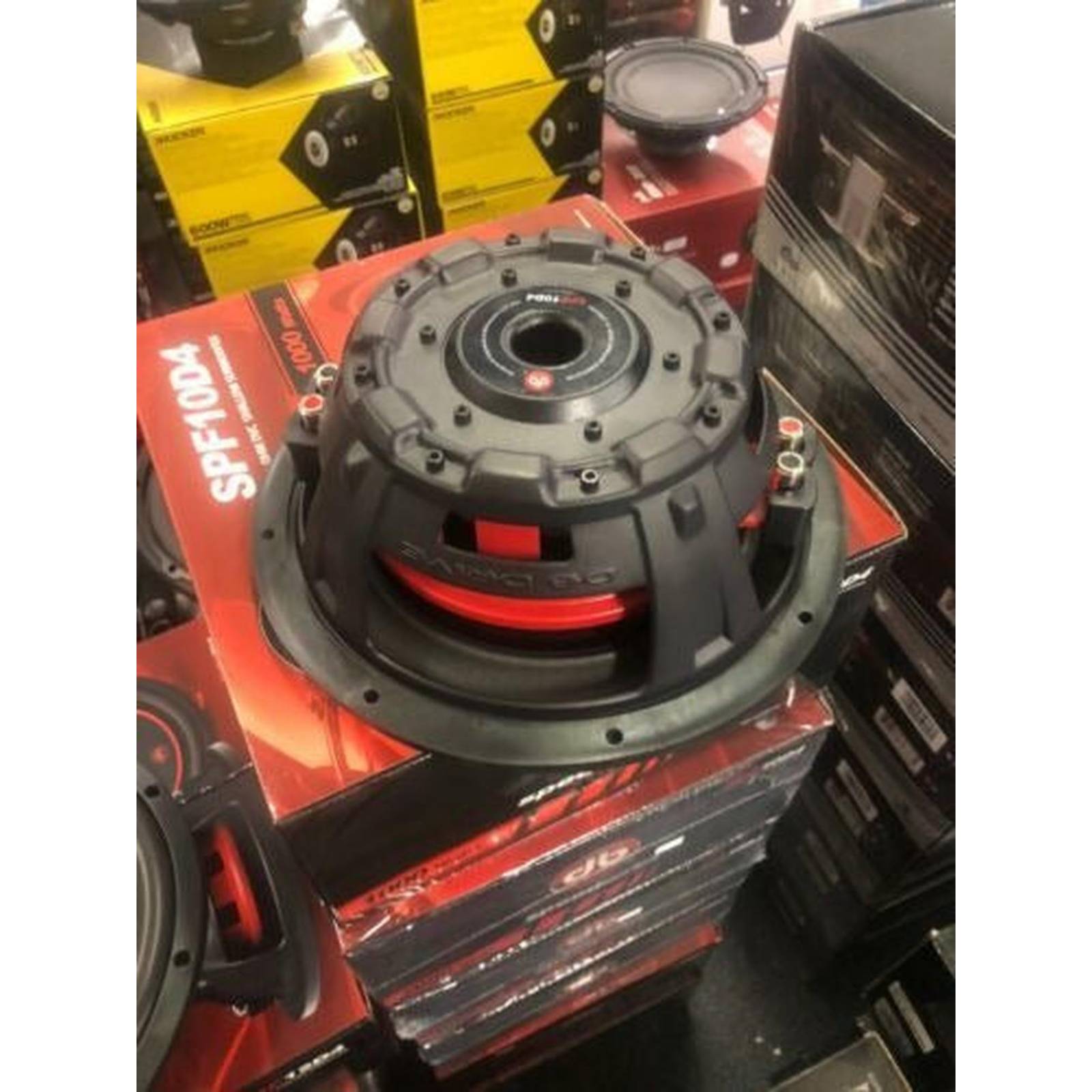 Subwoofer Plano 10 Pulgadas Speed Series 1000 Watts Spf10d4 