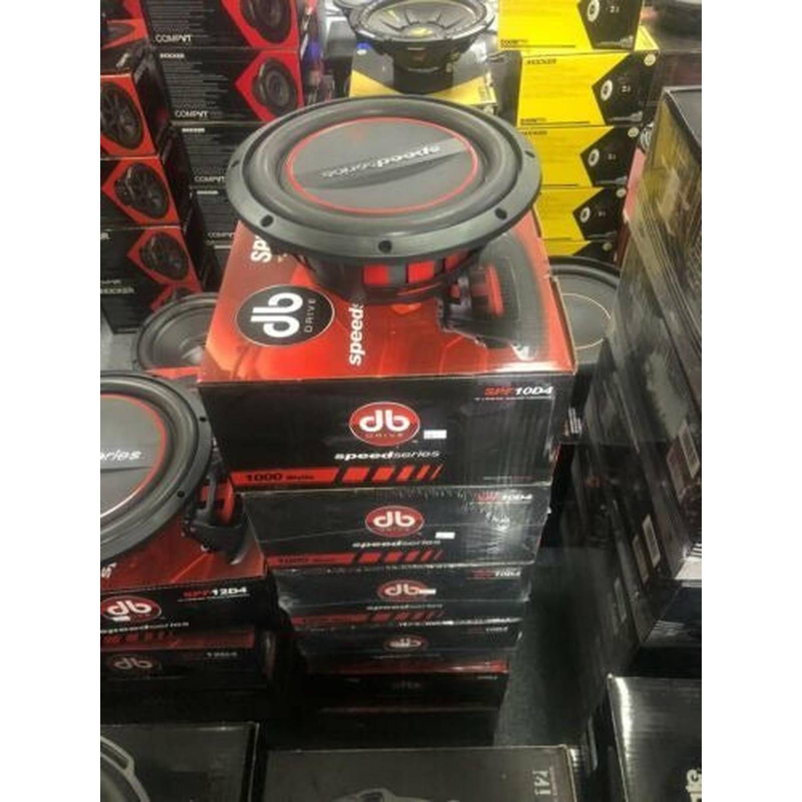 Subwoofer Plano 10 Pulgadas Speed Series 1000 Watts Spf10d4 