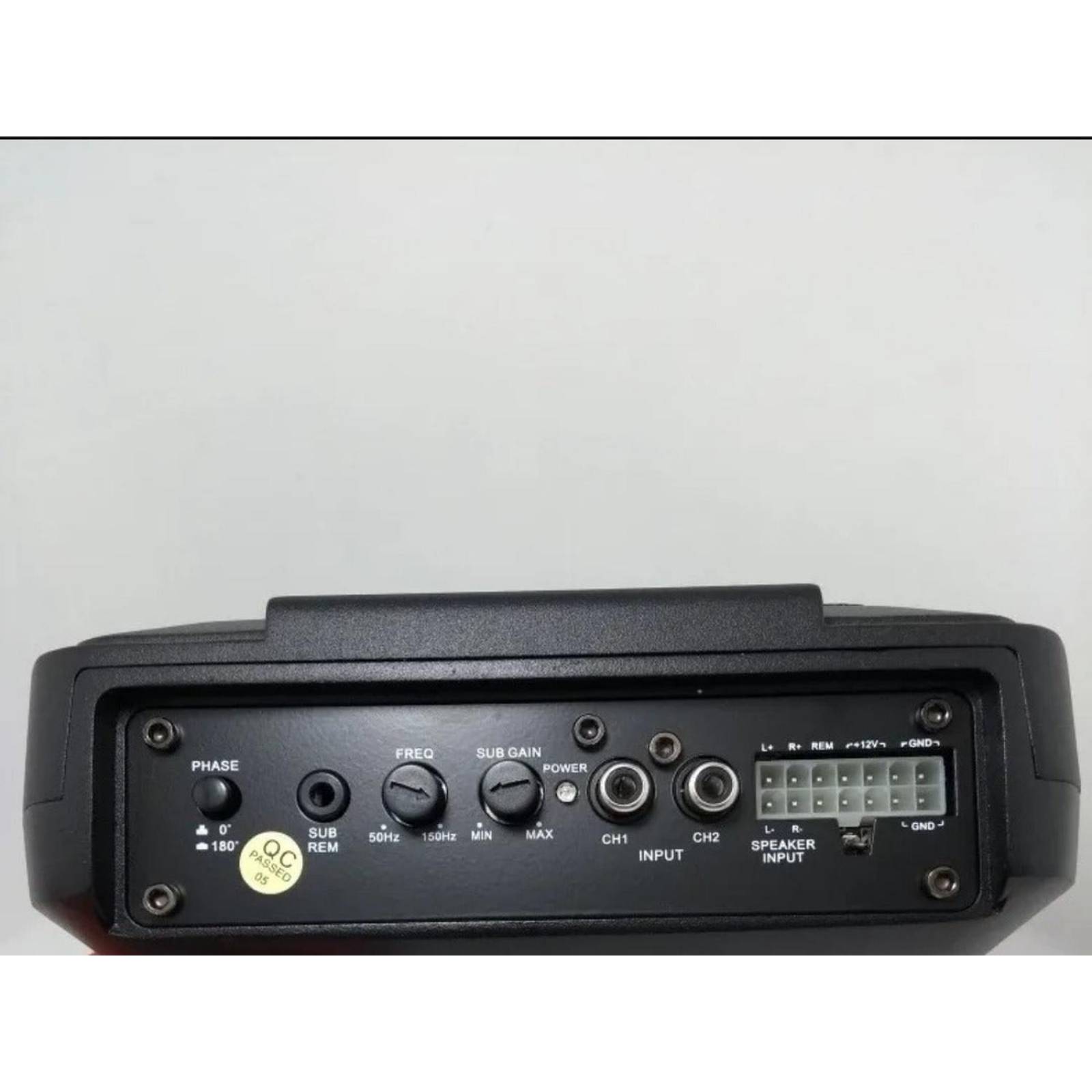 Subwoofer Amplificado Open Show Audio Labs ADL-SAS68 1100 Watts 6x8 Pulgadas 180 Watts RMS con Contr