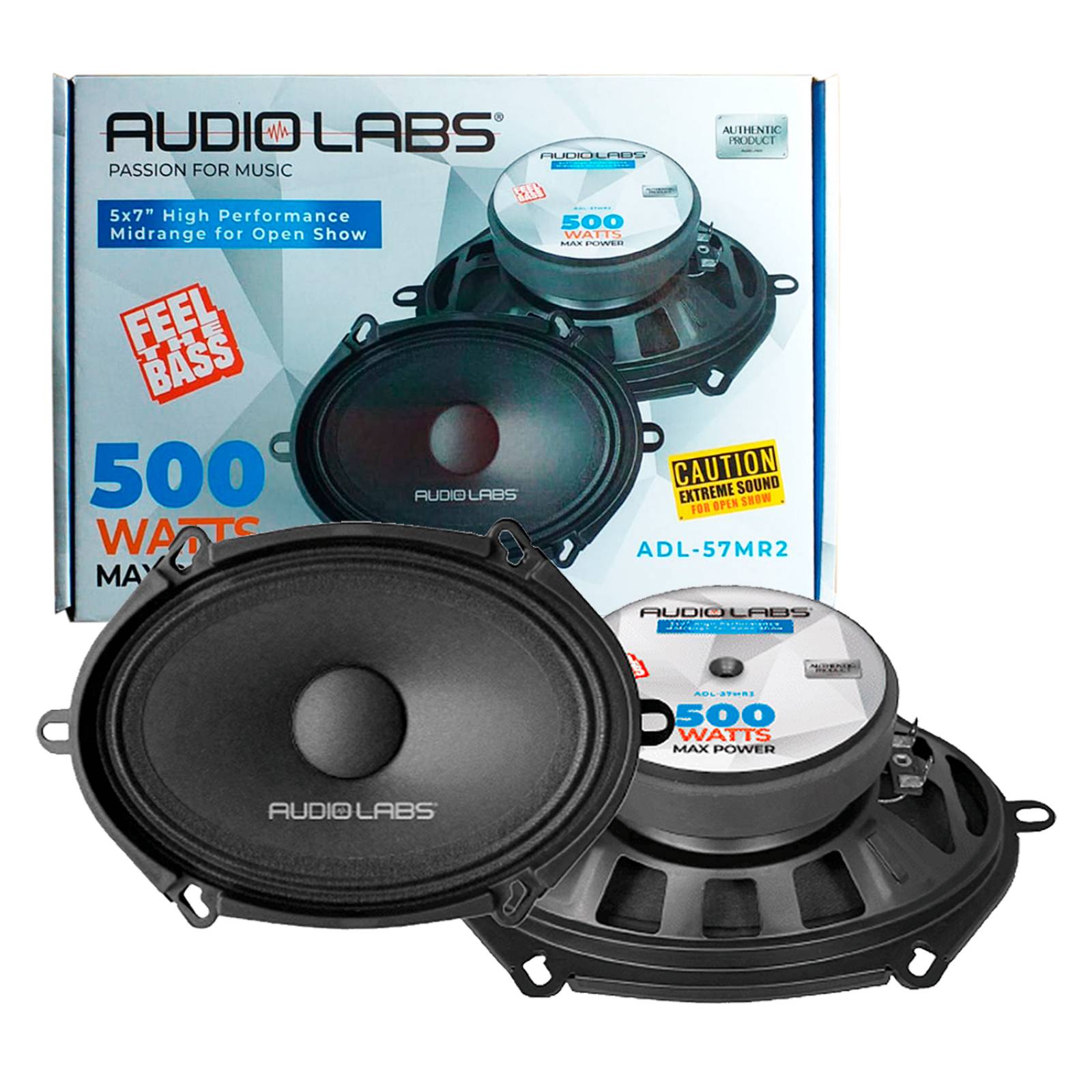 Medio Rango para Open Show Audio Labs ADL-57MR2 500 Watts Max 57 Pulgadas 250 Watts RMS (Venta indi 