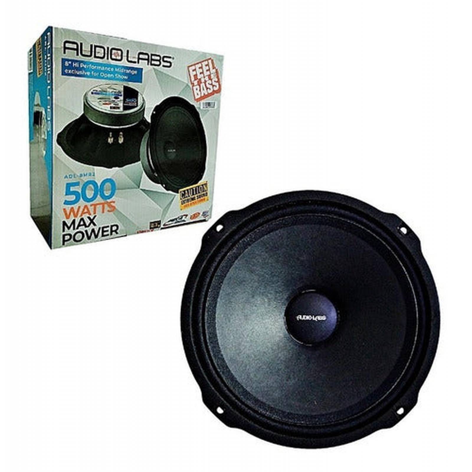 Medio Rango para Open Show Audio Labs ADL-8MR2 500 Watts 8" 8 Ohms 250 Watts RMS (Venta individual) 