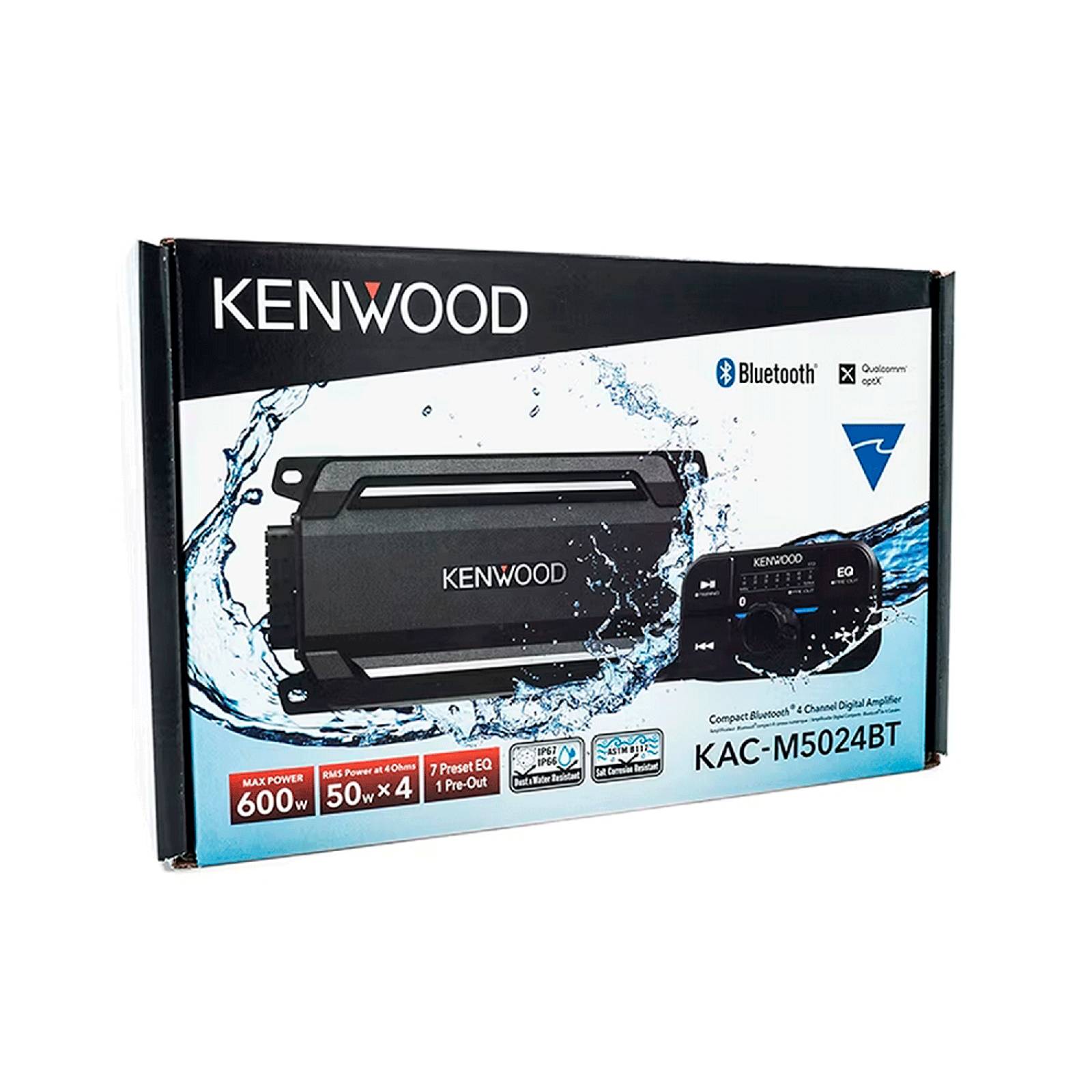 Amplificador Kenwood Kac-m5024bt De 4 Canales 