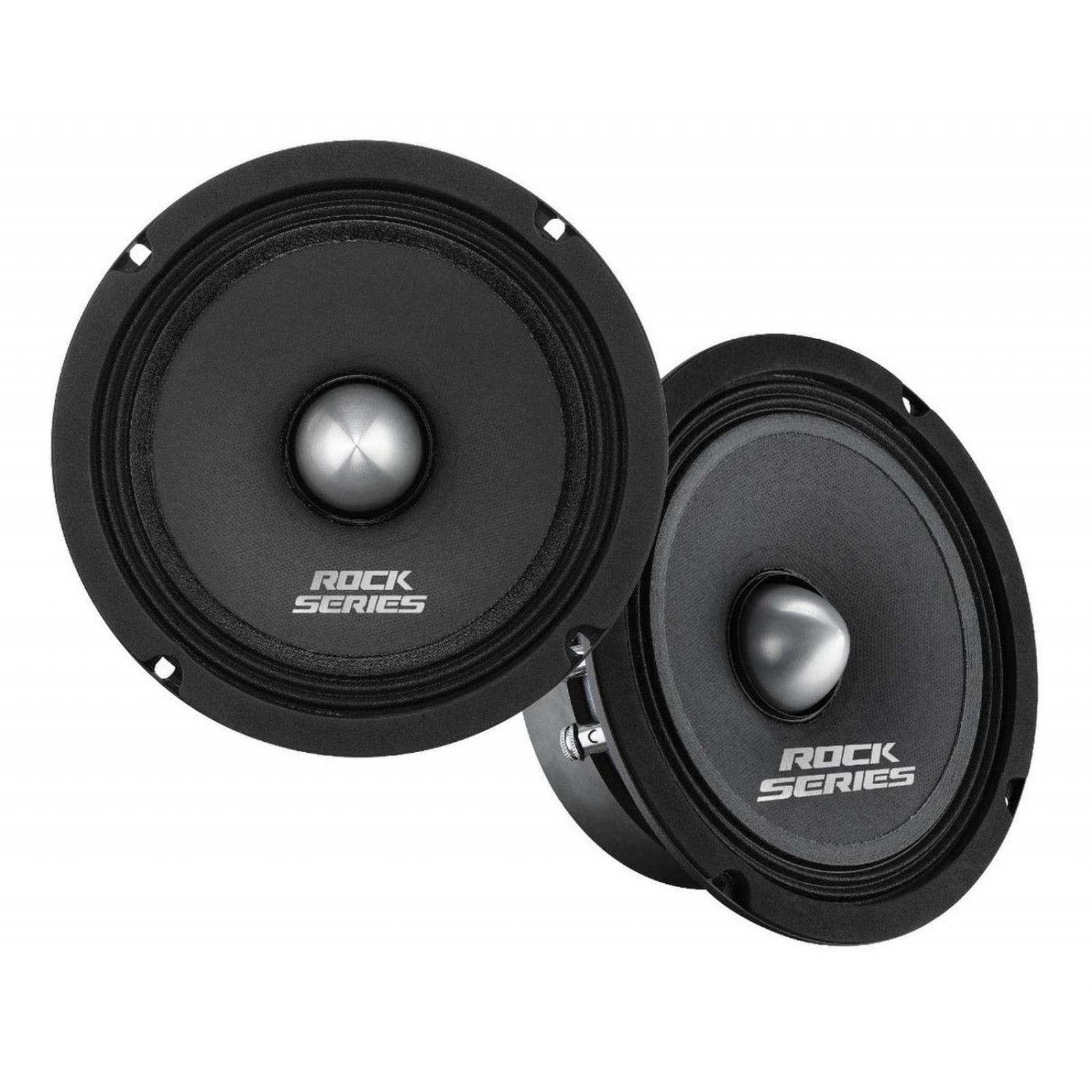 Par de Medios Rangos Open Show Rock Series RKS-65PA4 500 Watts 6.5 Pulgadas 4 Ohms Performance Serie 