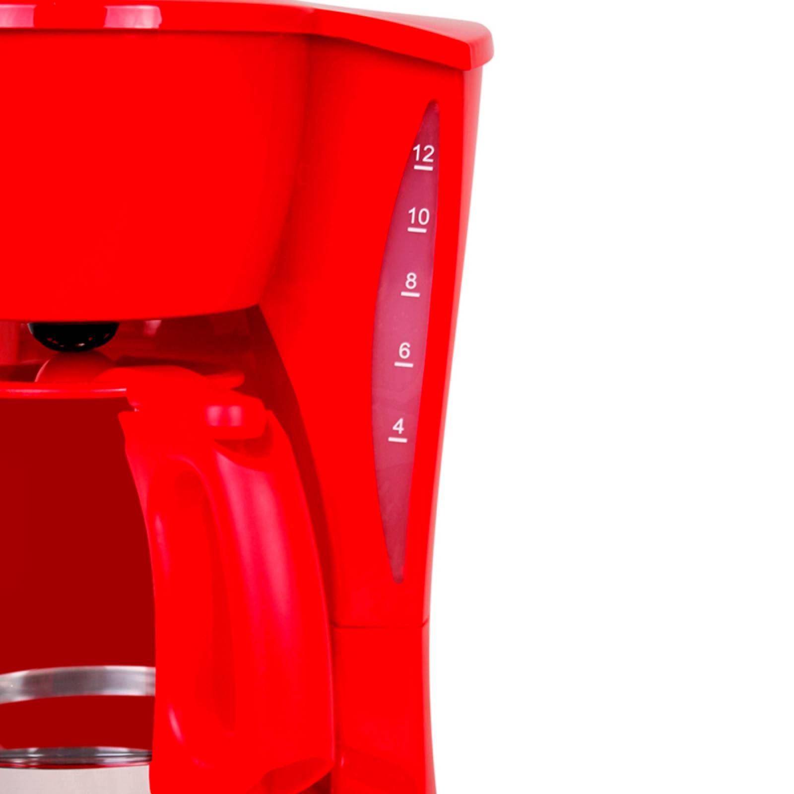 Cafetera Oster 12 Tazas Básica Roja 1486114