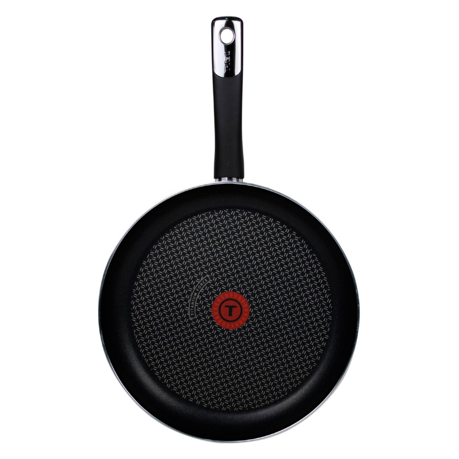 Sartén 24 Cm T fal Hard Titanium Negro 1190635