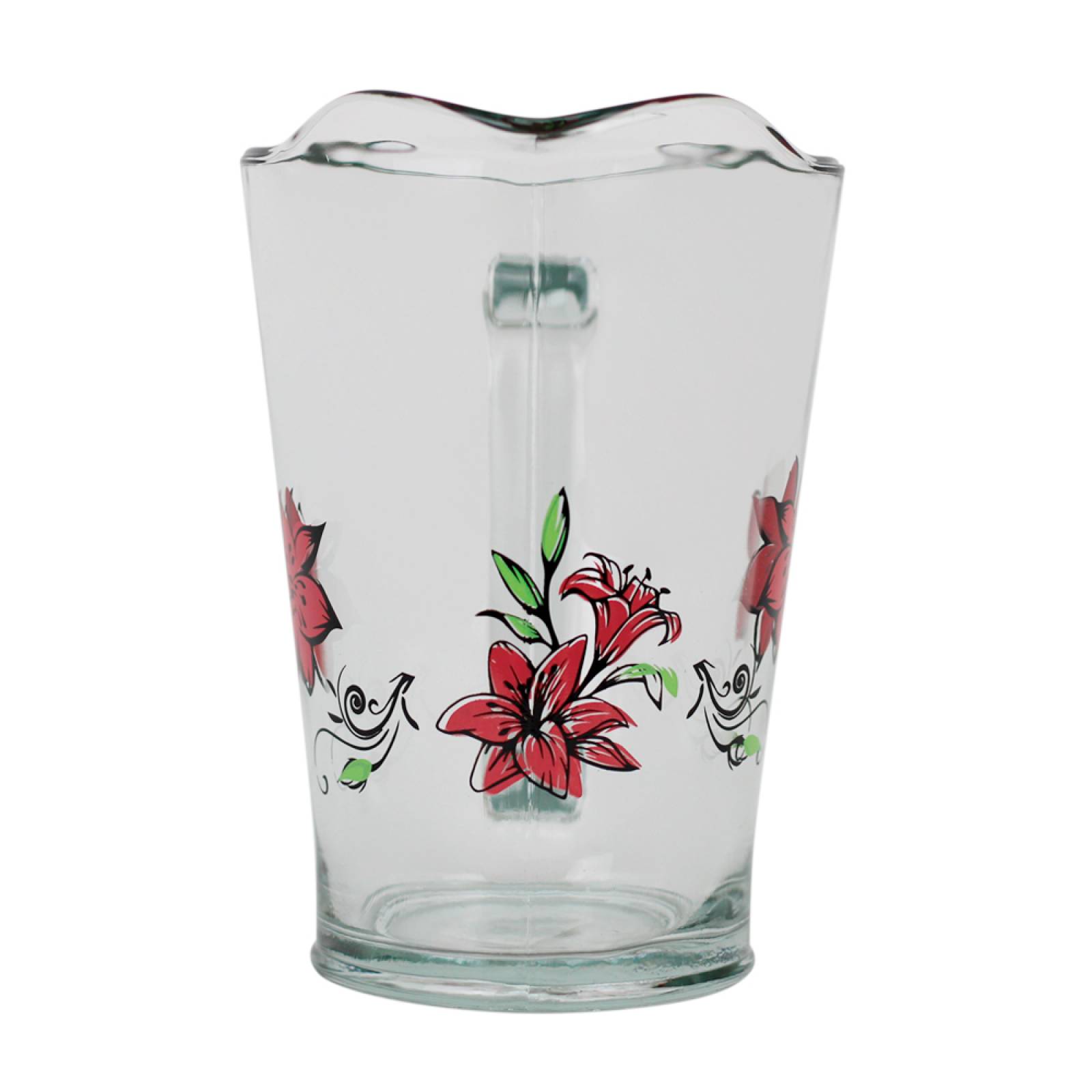 Juego De Agua 7 Piezas Flores Lilis Soave