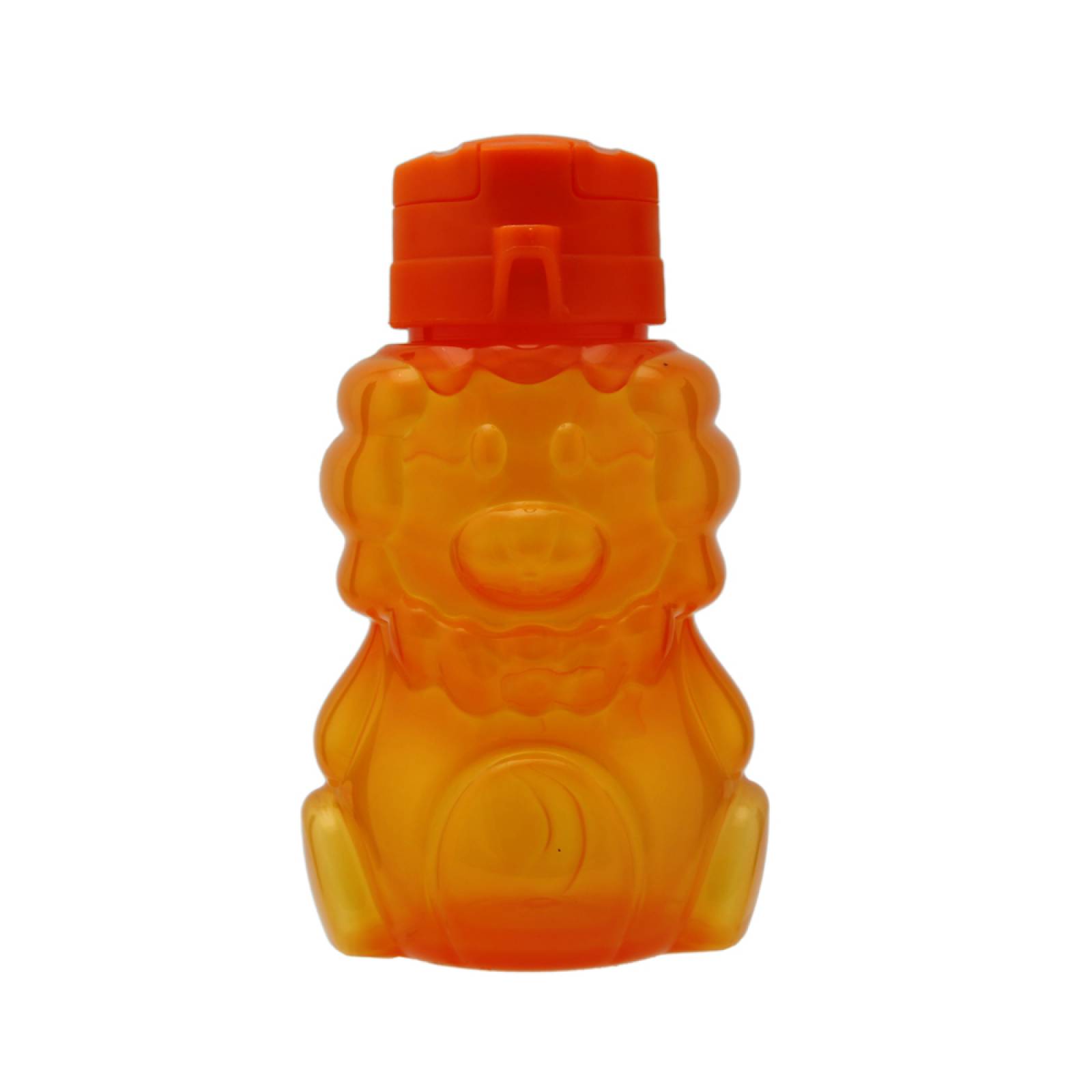 Botella plástico león naranja 310 ml