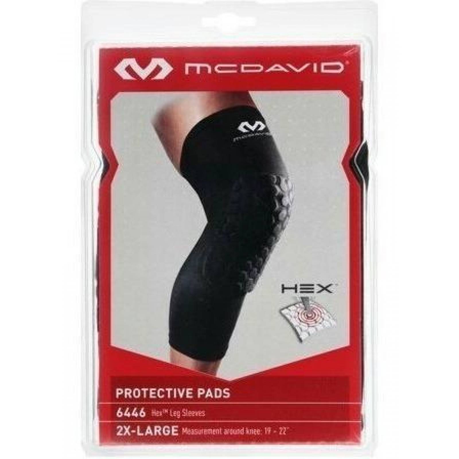 Par de Mangas para Piernas Marca MCDavid Original 6446 