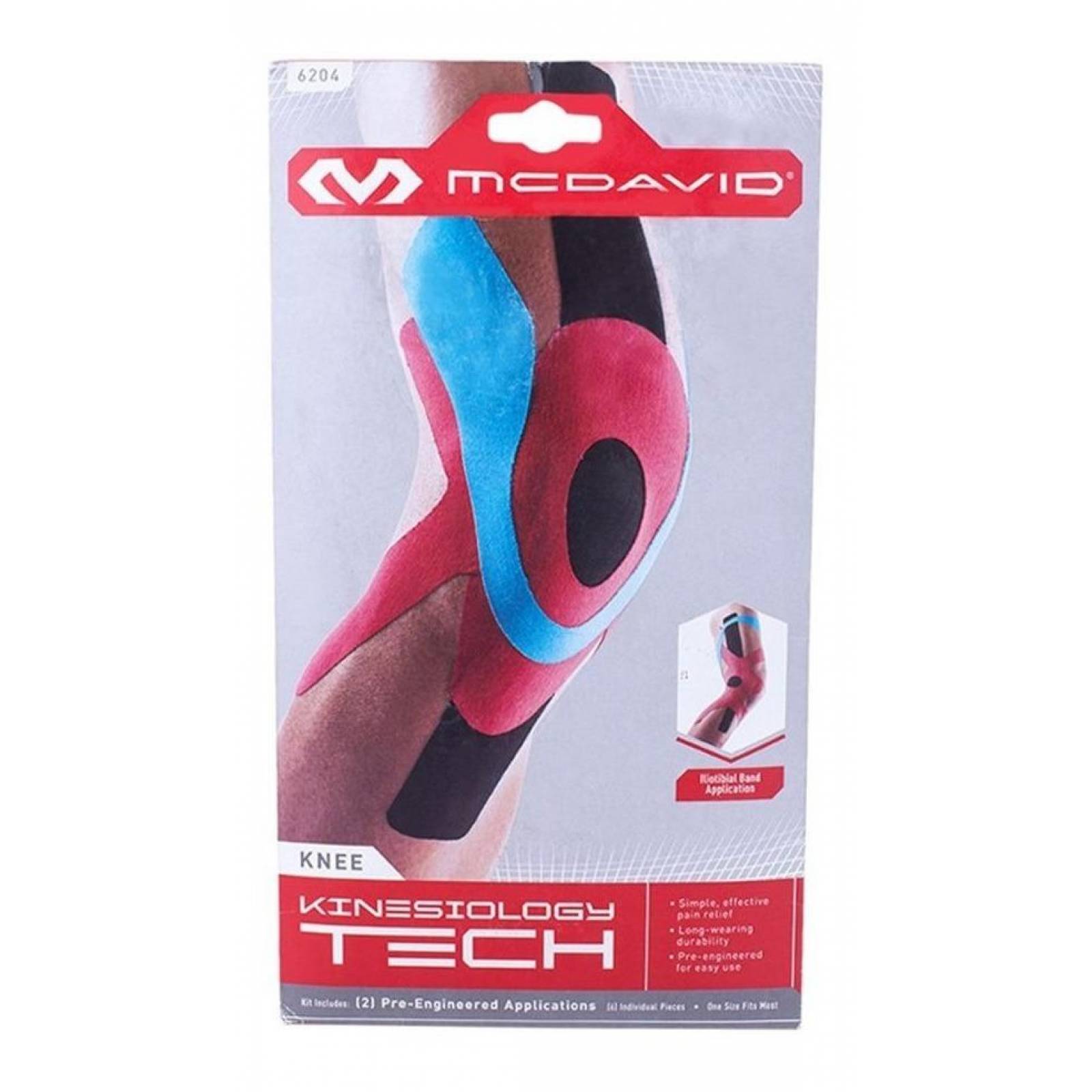 Cinta Kinesiológica Tech Rodilla Mcdavid 6204 