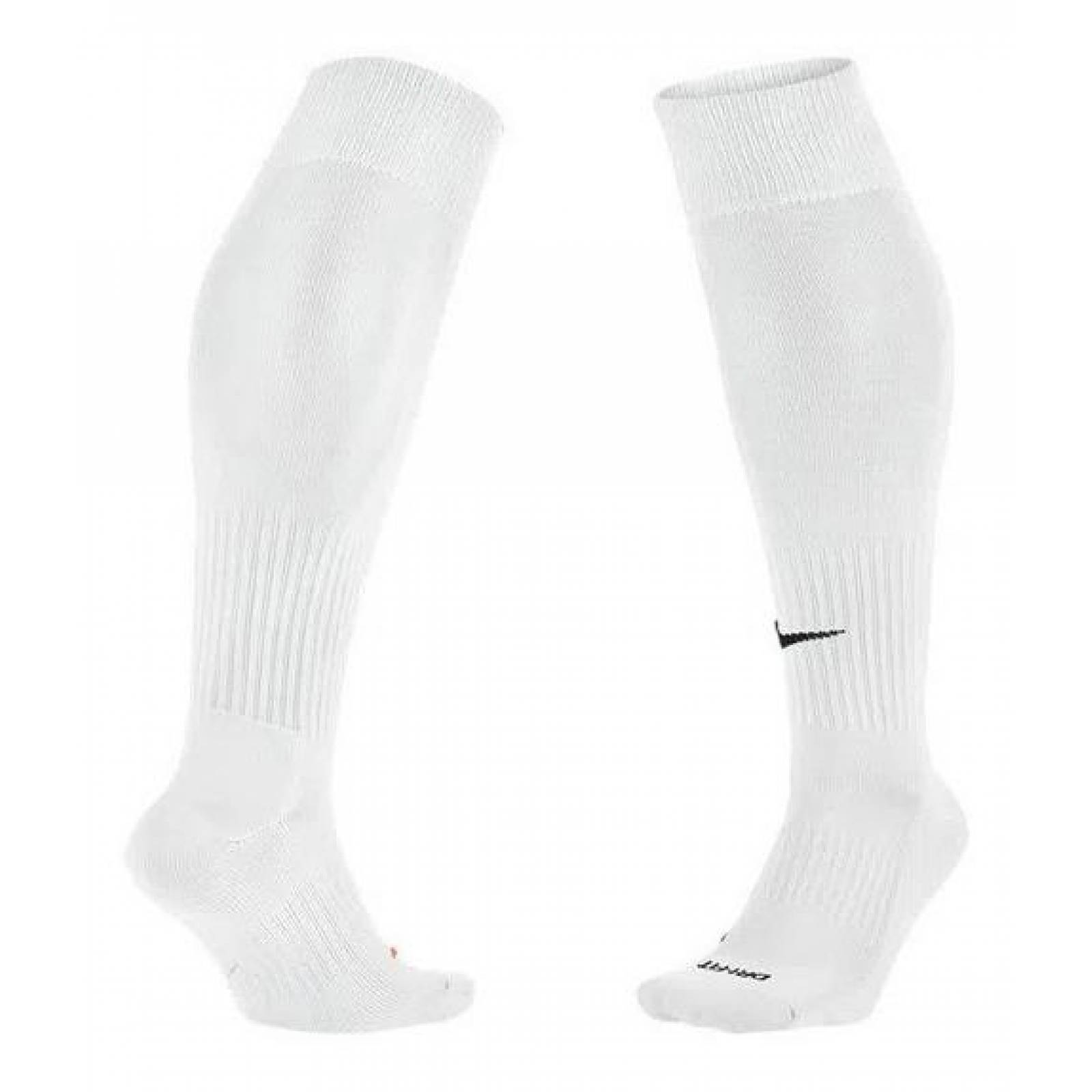 Calcetas Nike Clasicas En Color Blanco P/ Fútbol Sx4120-101