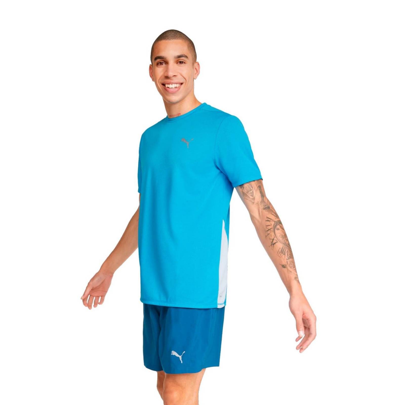 Playera Puma JSY. Run Fav SS Tee para Hombre 520208-49 