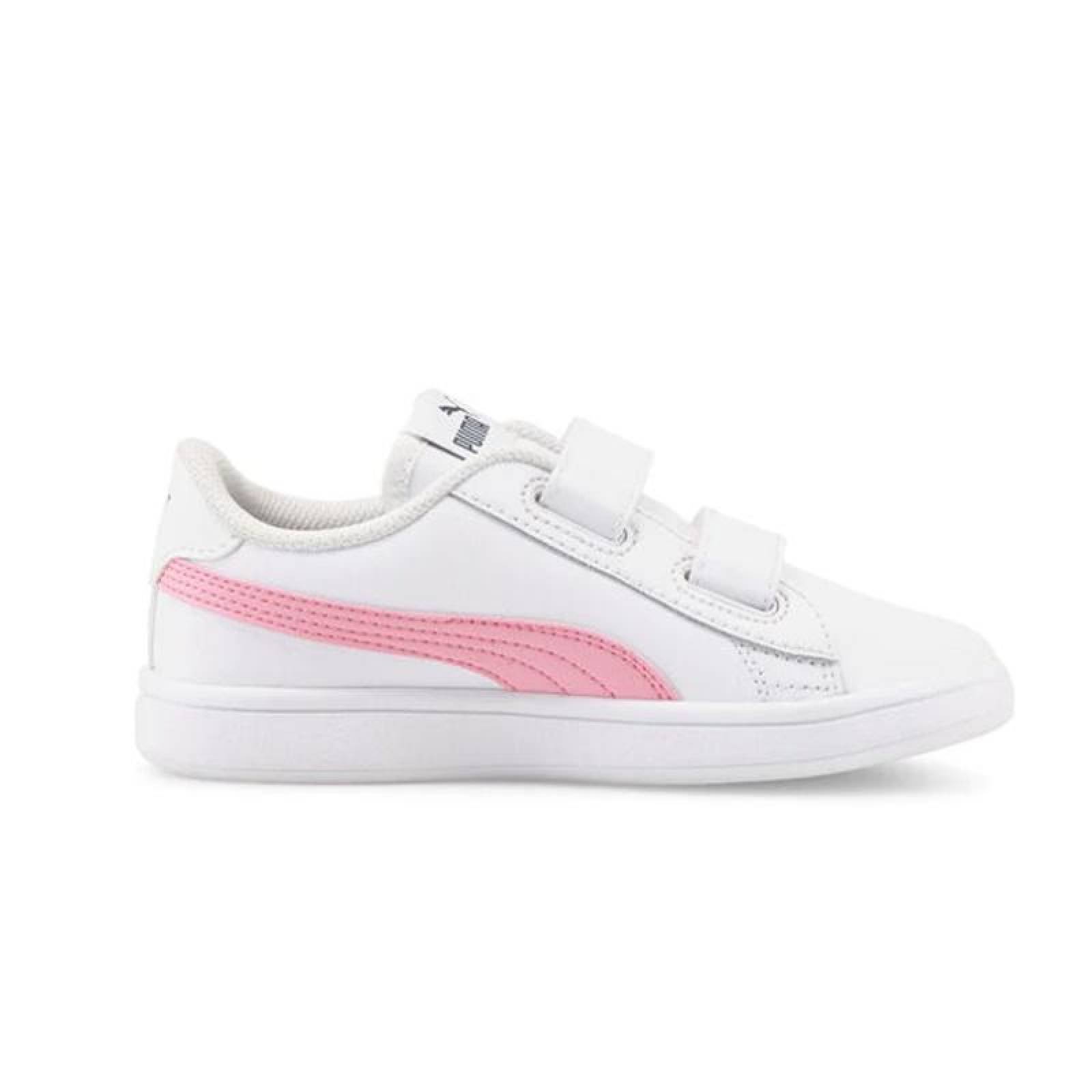 Tenis Puma Smash V2 L V PS para Niñas 17 A 22. 365173-35 