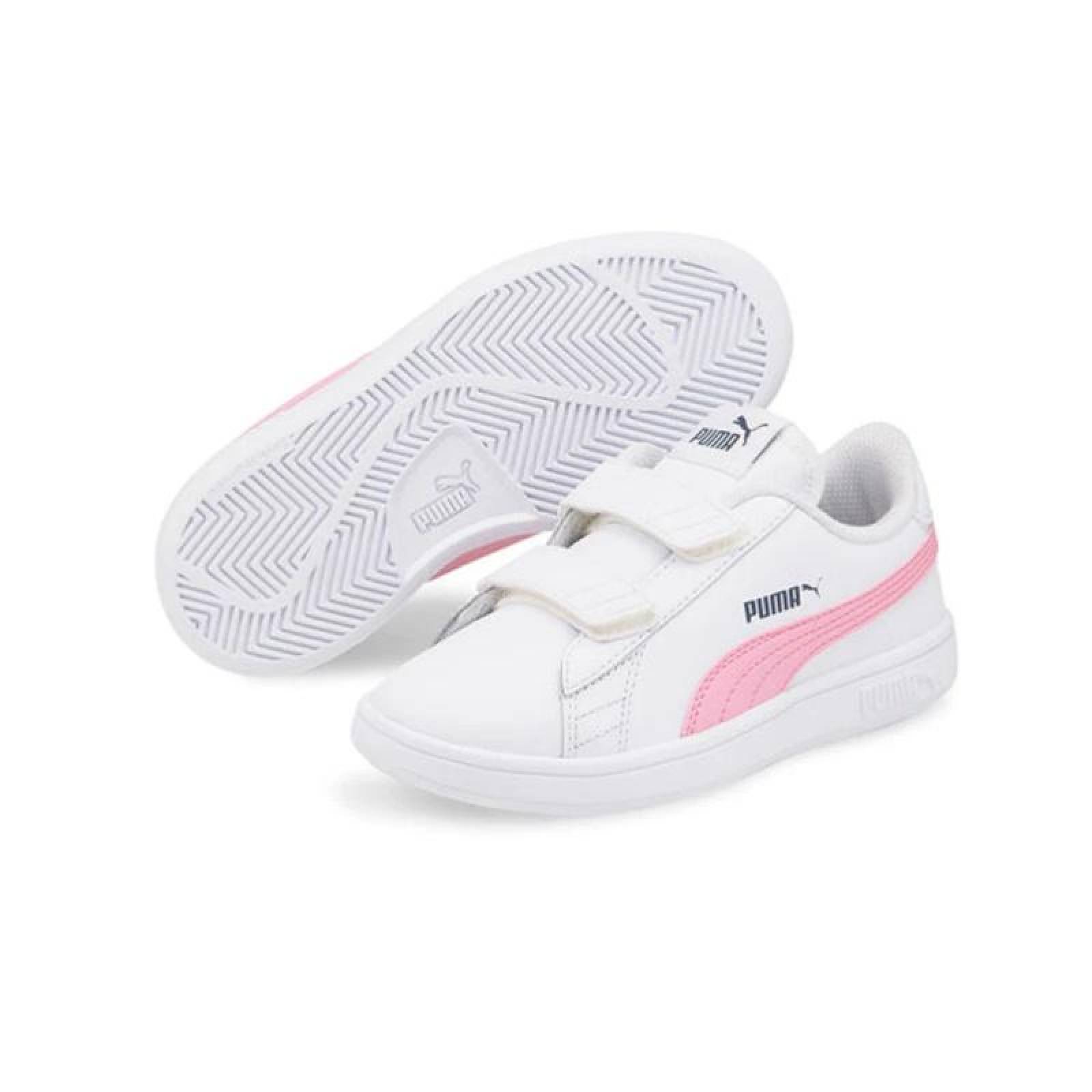 Tenis Puma Smash V2 L V PS para Niñas 17 A 22. 365173-35 