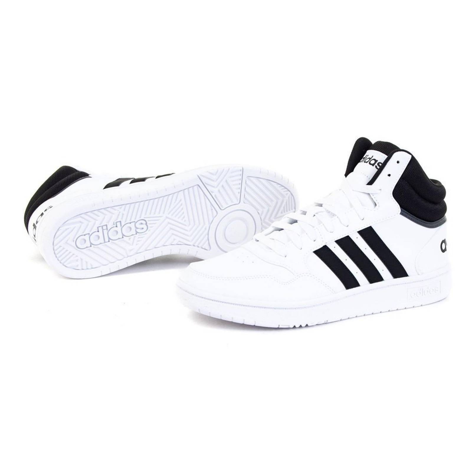 Tenis Adidas Hoops 3.0 MID para Hombre. GW3019 