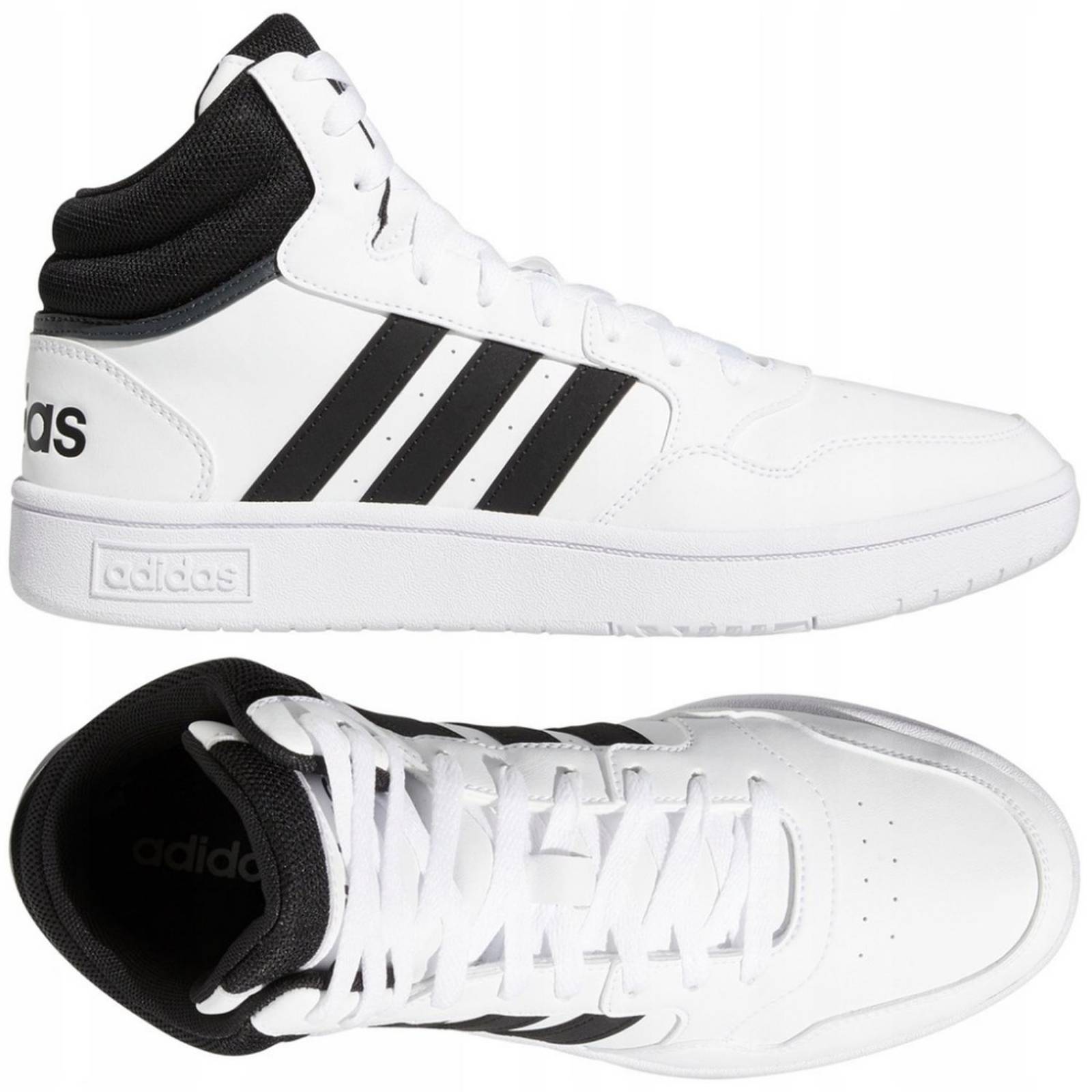 Tenis Adidas Hoops 3.0 MID para Hombre. GW3019 