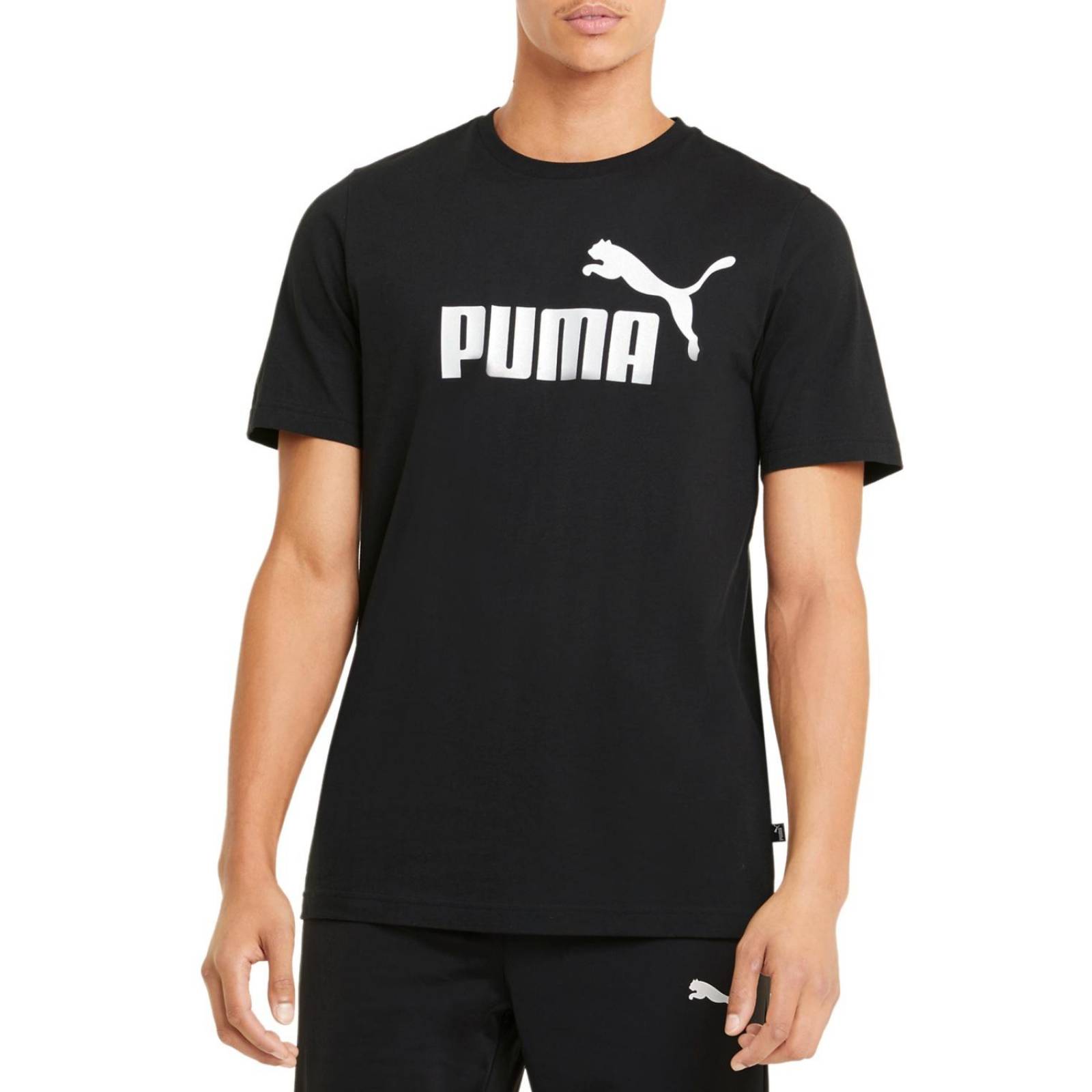 Playera Puma ESS Logo Tee para Hombre 586666-01