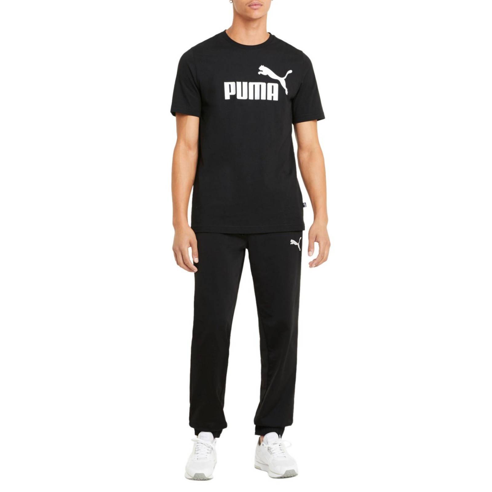 Playera Puma ESS Logo Tee para Hombre 586666-01