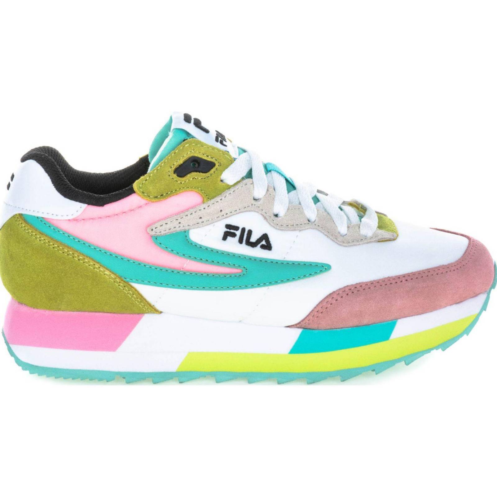 Zapatos fila shop blancos niña 2019