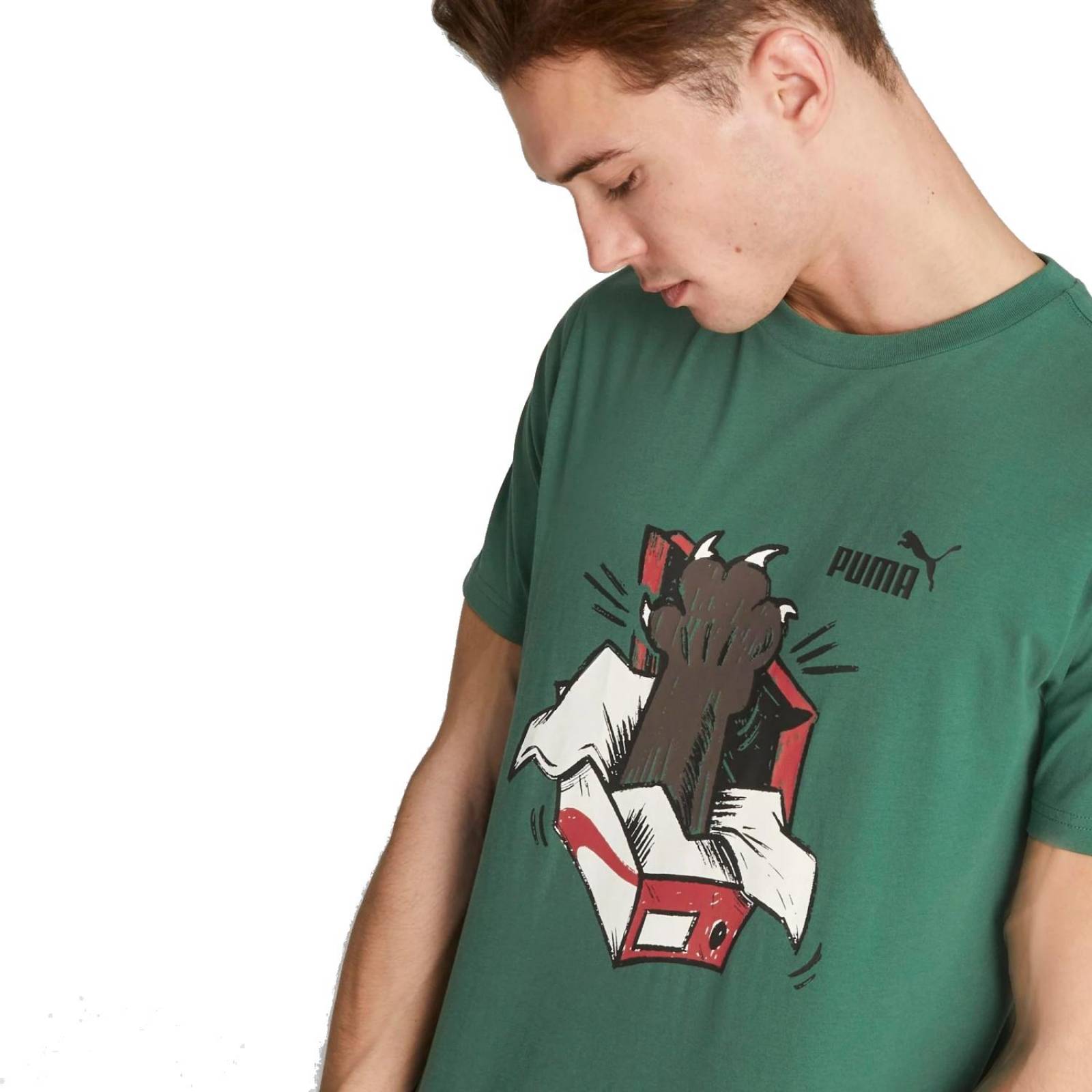 Playera Puma Graphics Sneaker para Hombre 674478-37