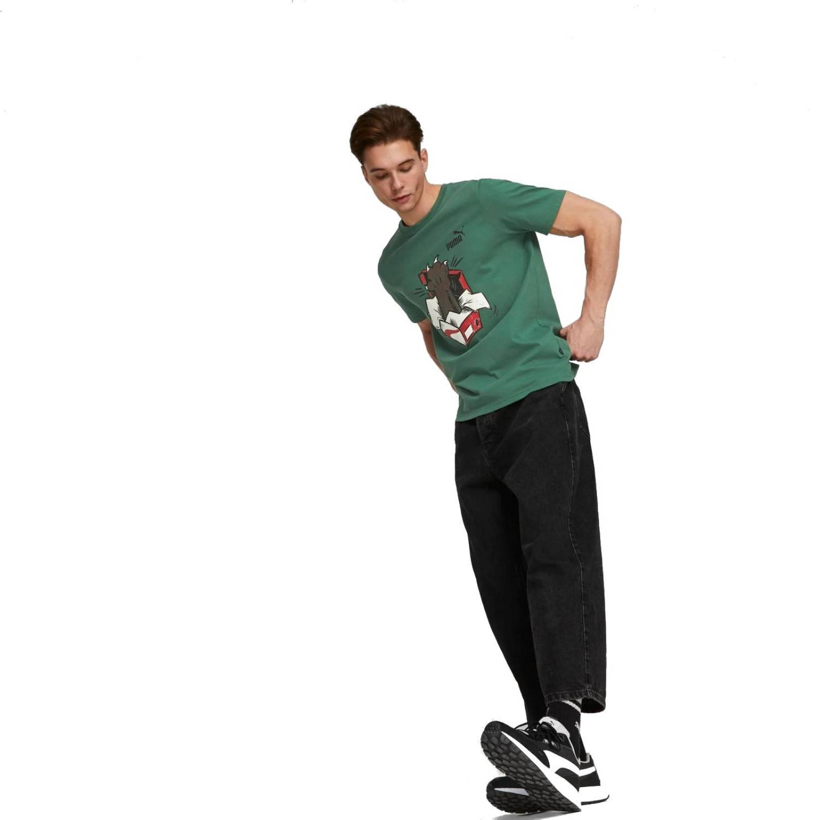 Playera Puma Graphics Sneaker para Hombre 674478-37