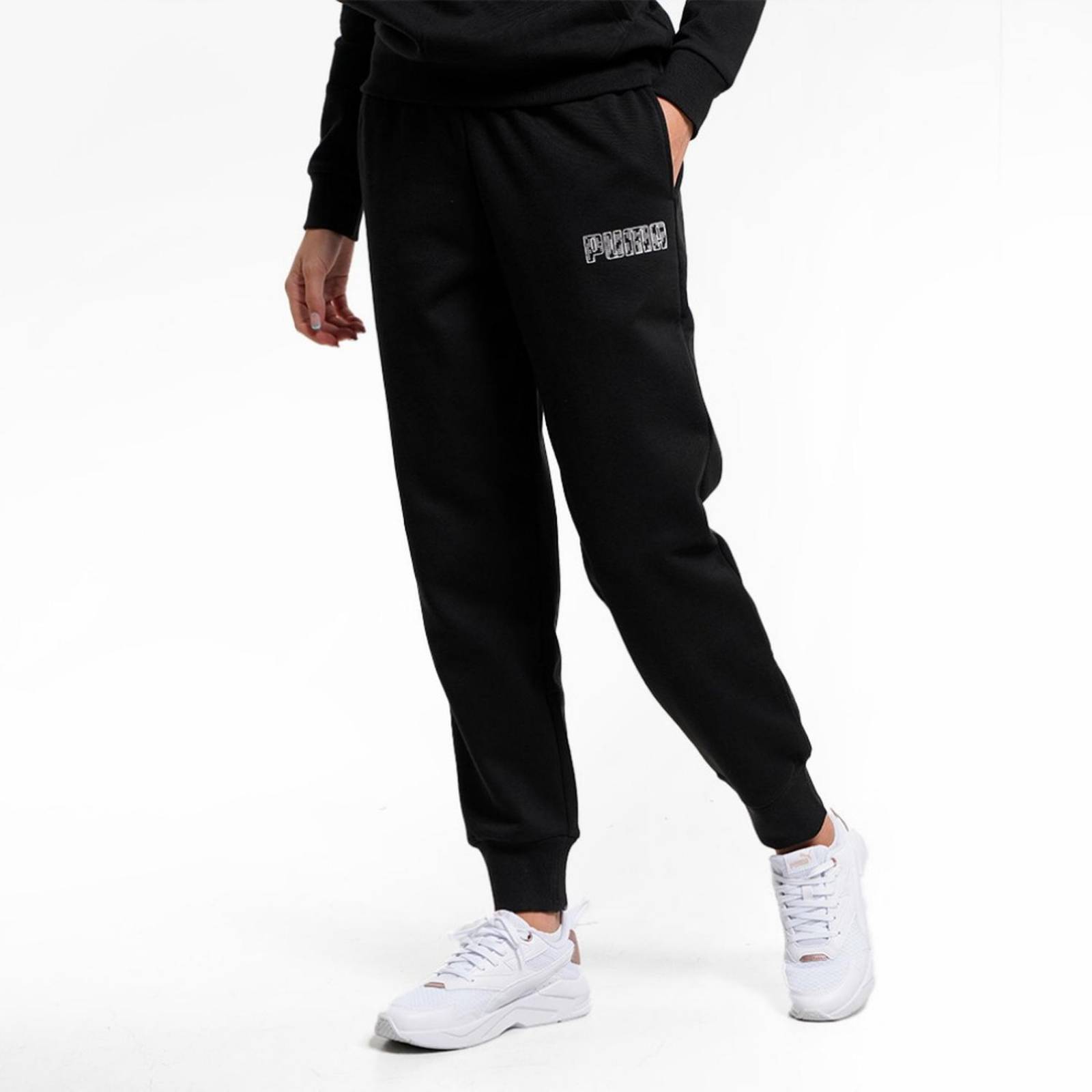 Pantalón Puma Sweat Pants para Mujer 587221-01 