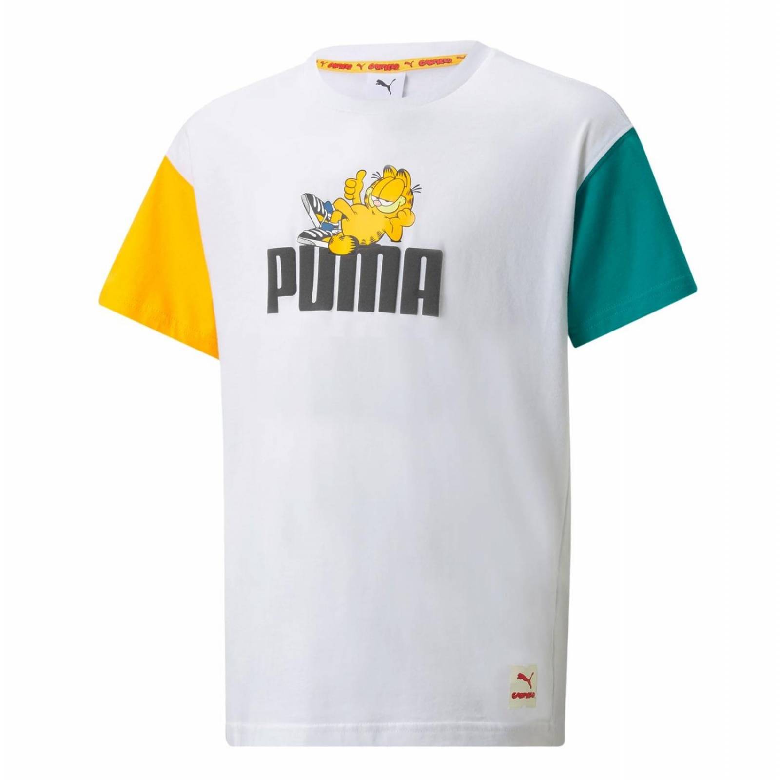 Playera Puma X Garfield Tee para Niños UNISEX 533432-02 