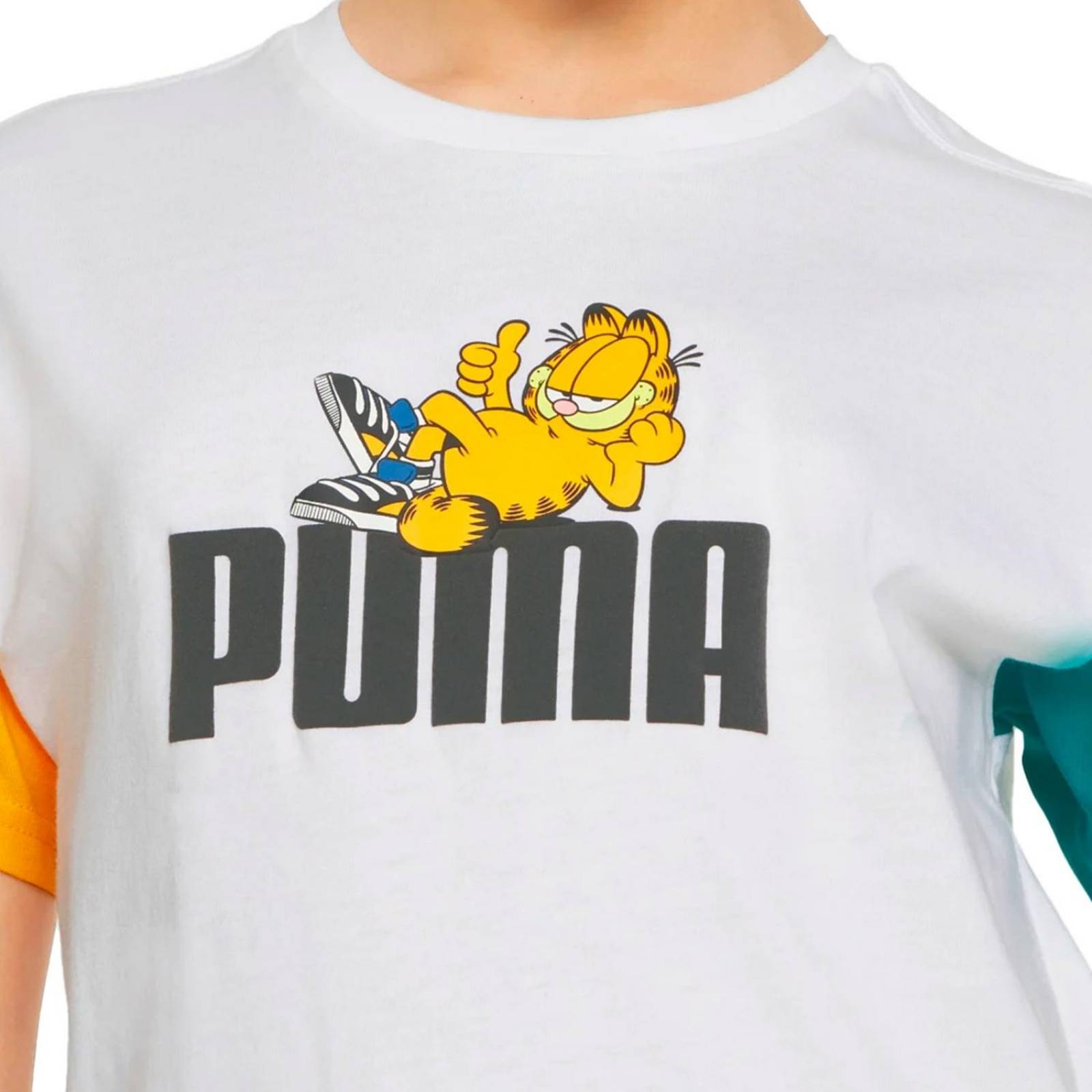 Playera Puma X Garfield Tee para Niños UNISEX 533432-02 