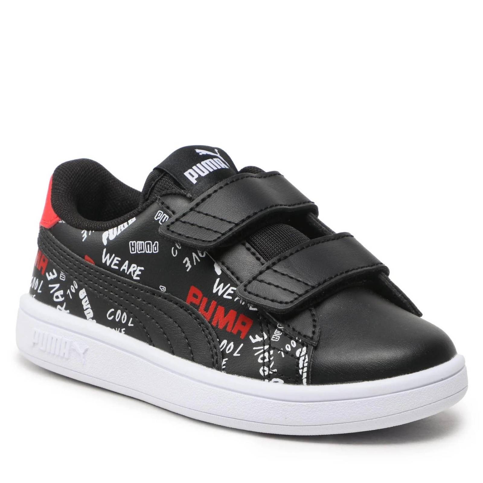 Tenis Puma Smash V2 Brand Love V PS para Niños UNISEX 389759-02 