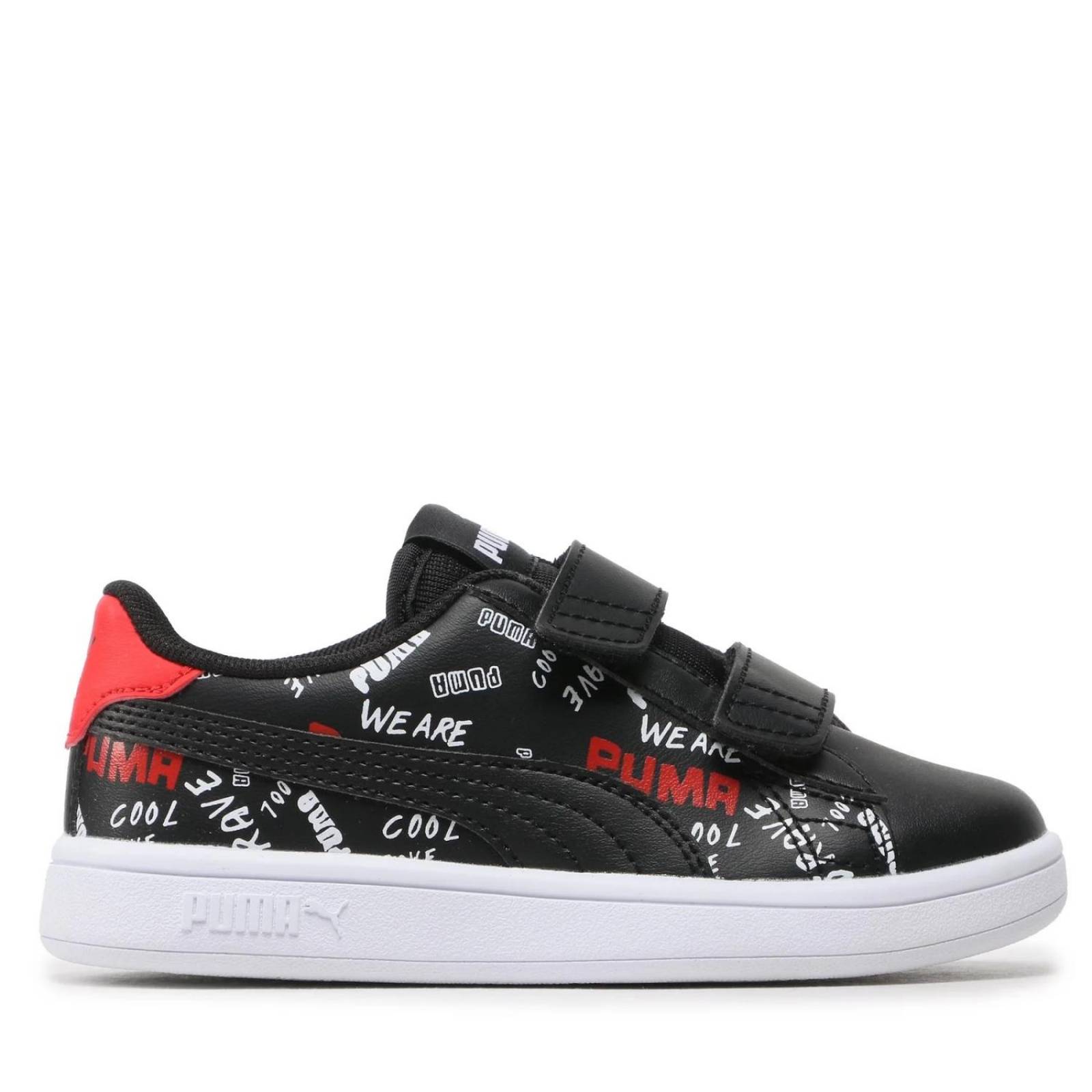 Tenis Puma Smash V2 Brand Love V PS para Niños UNISEX 389759-02 