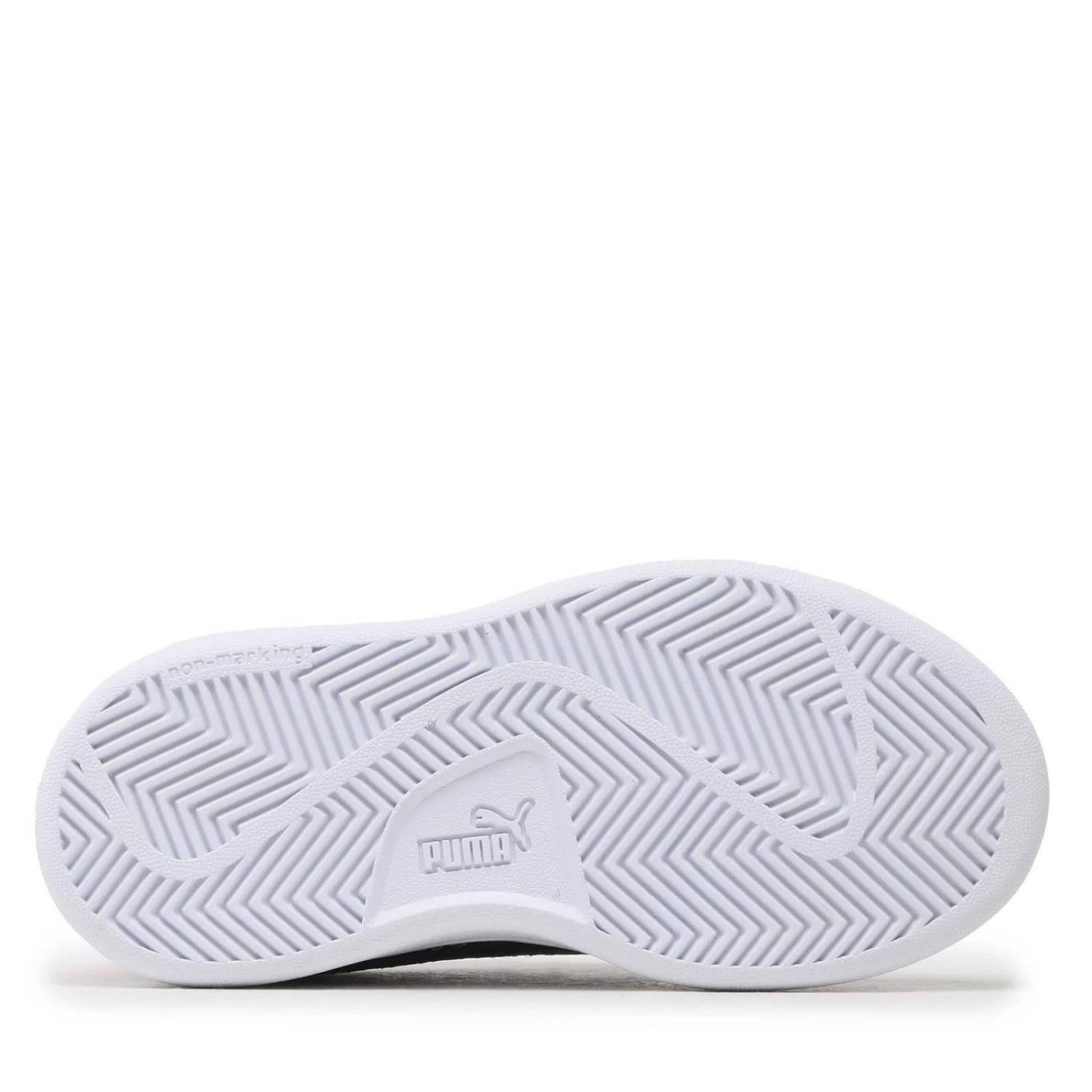 Tenis Puma Smash V2 Brand Love V PS para Niños UNISEX 389759-02 