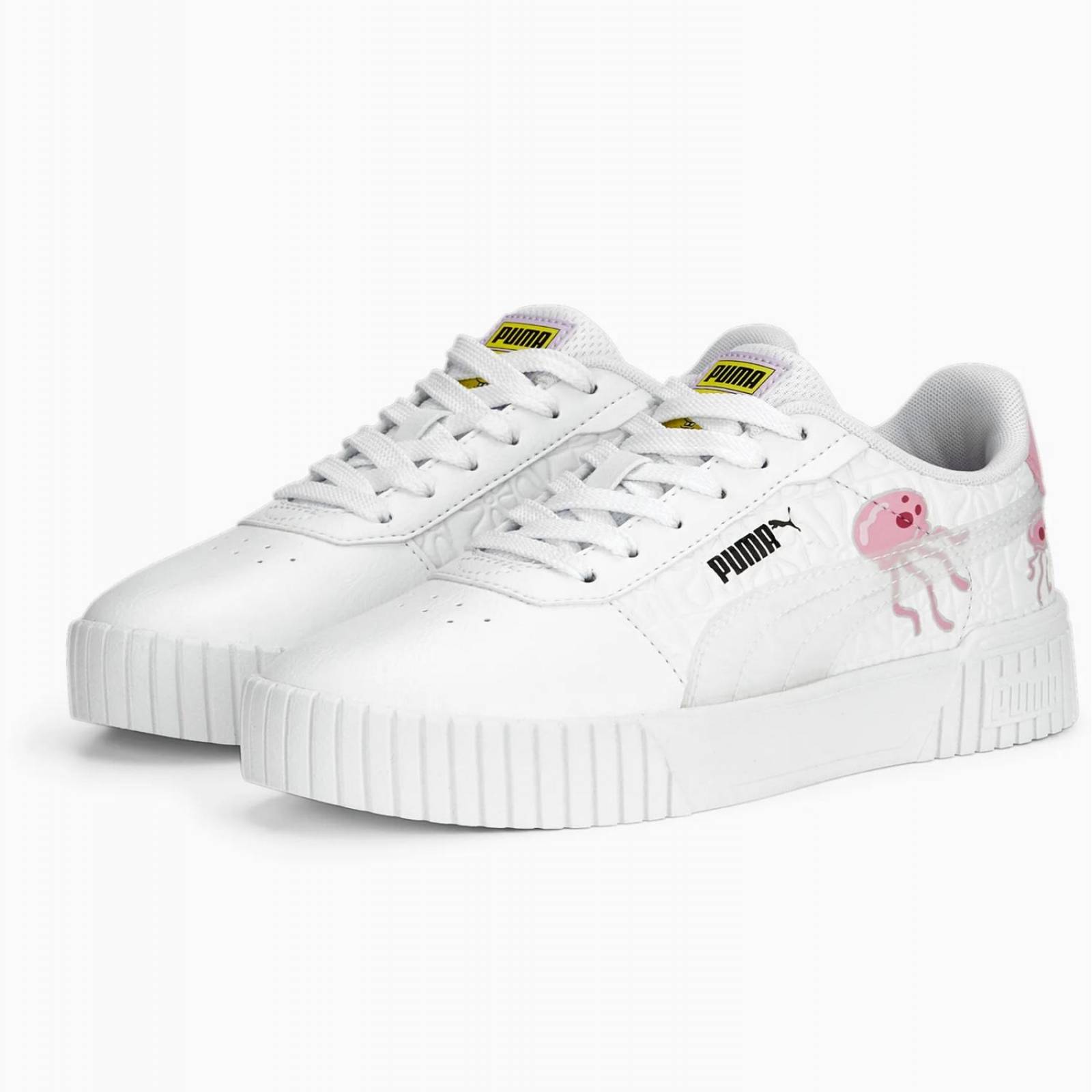 Tenis Puma Carina 2.0 Spongebob para Mujer 390865-01