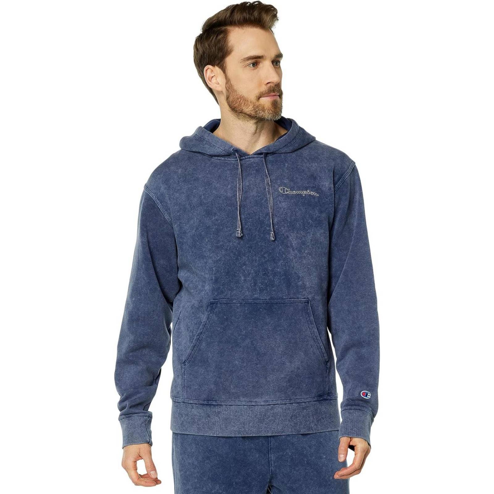 Sudadera champion cheap azul marino hombre