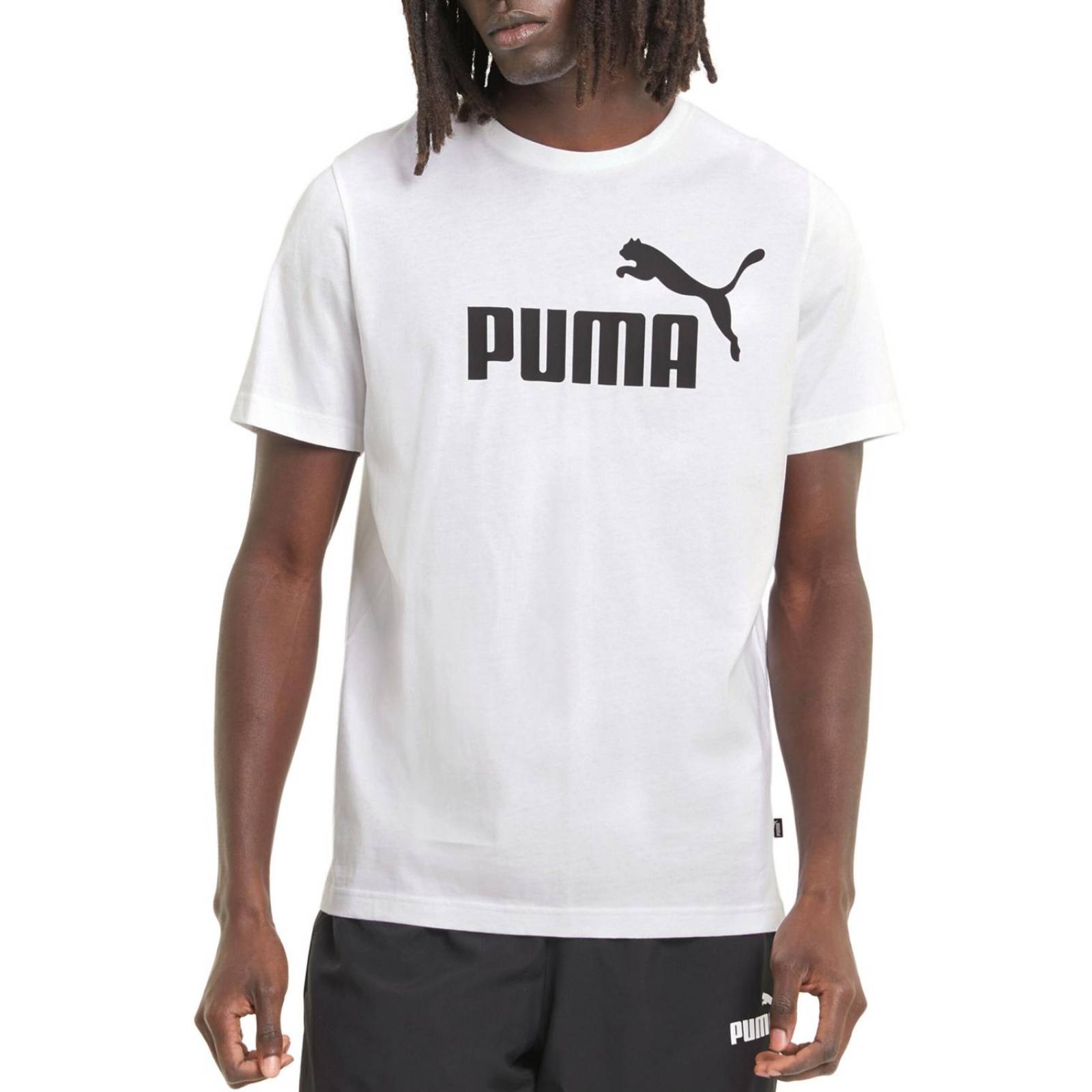Playera Puma ESS Logo Tee para Hombre 586666-02