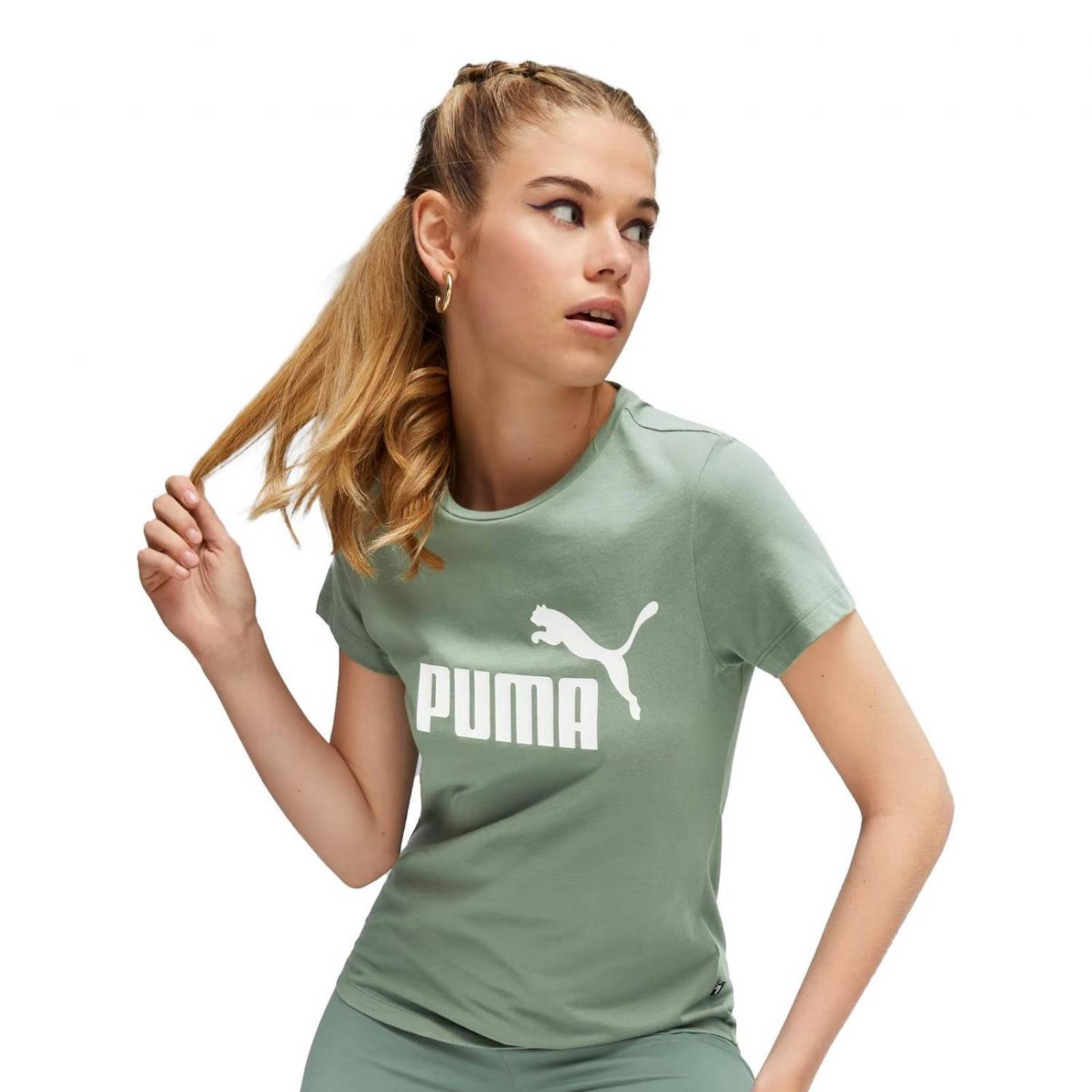 Playera Puma ESS Logo Tee para Mujer 