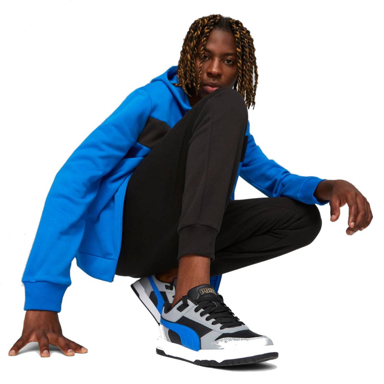 Conjunto Puma FZ Panel Tracksuit para Hombre 