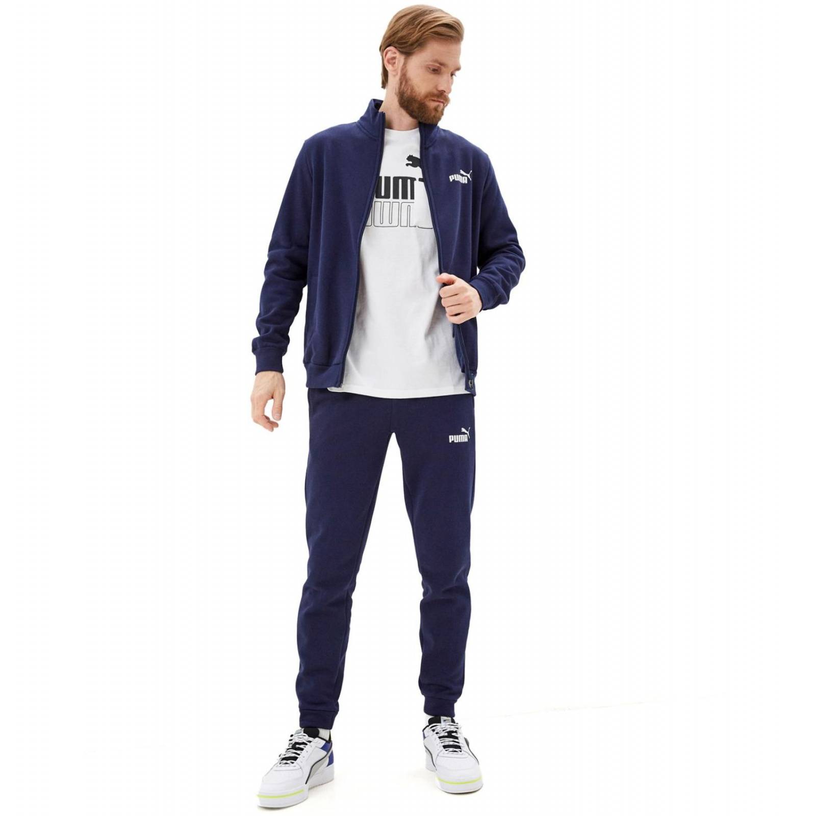 Conjunto Puma Clean Sweat Suit para Hombre 585841-06 