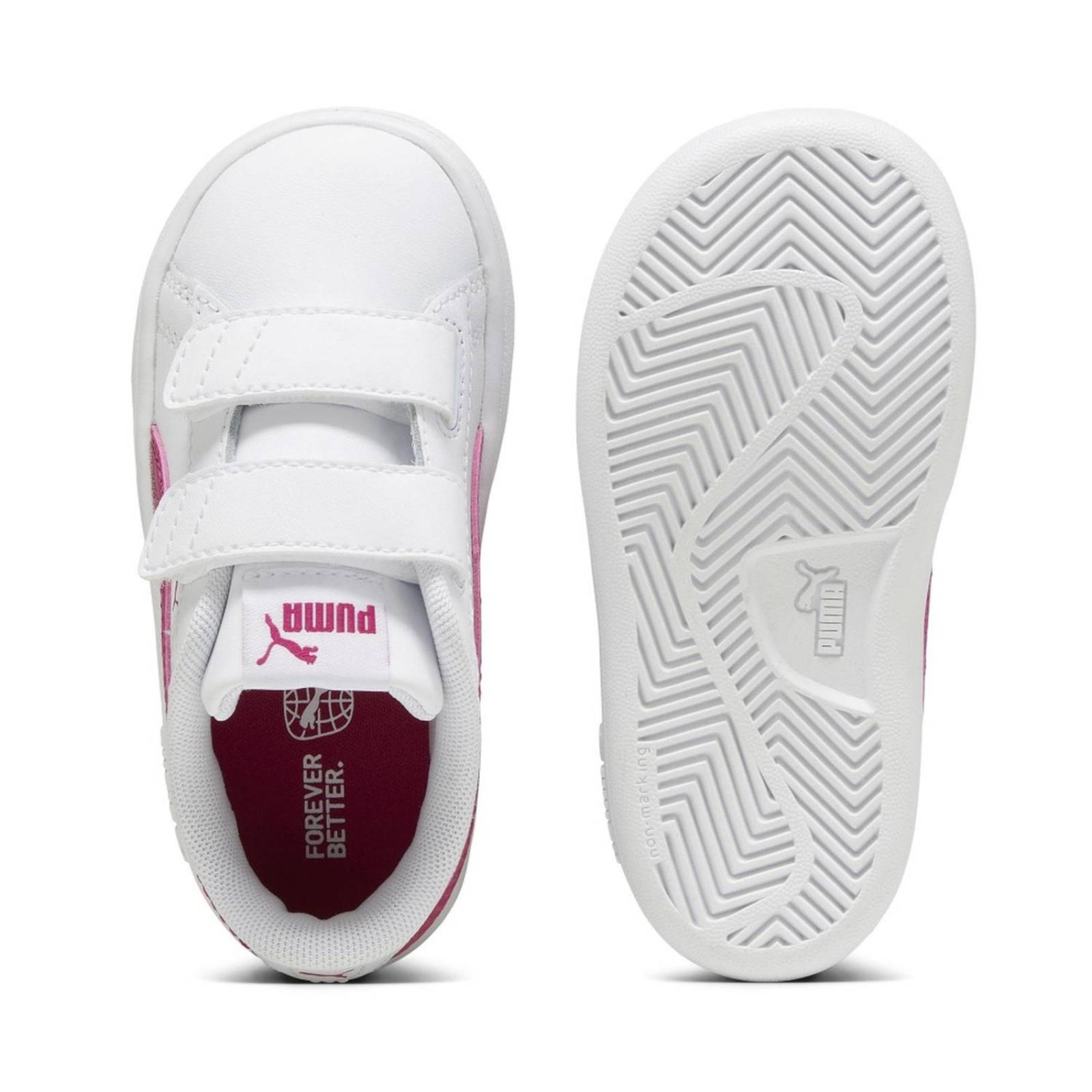 Tenis Puma Smash 3.0 L V INF para Niñas Pequeñas 392034-10 