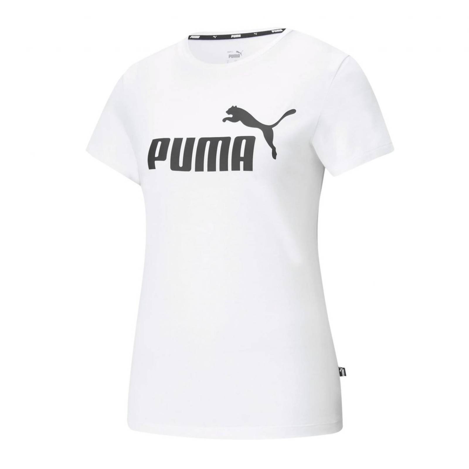 Playera Puma Ess Logo Tee para Mujer 