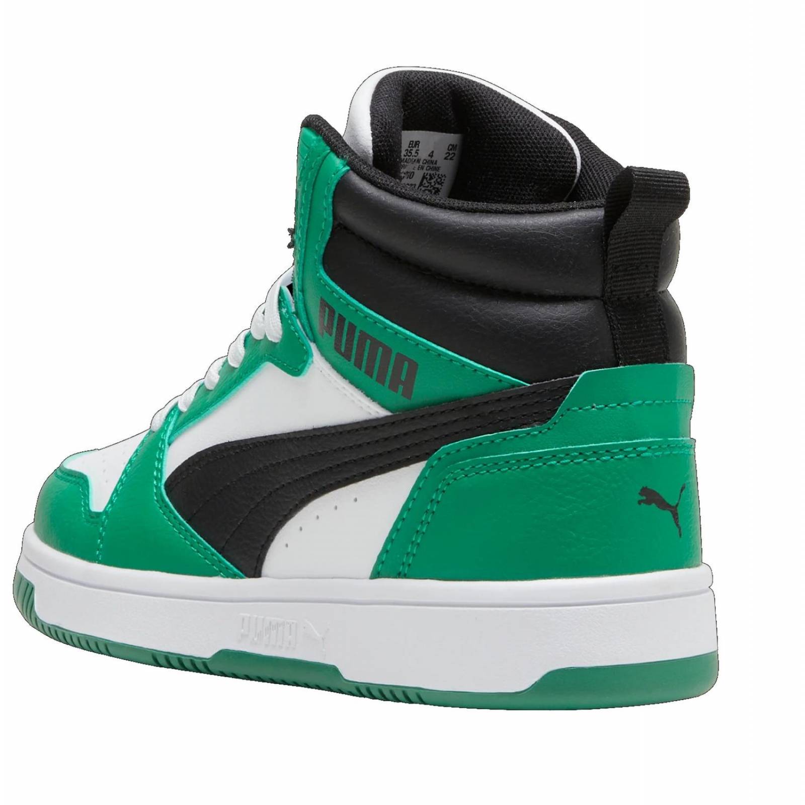 Tenis Puma Rebound V6 MID JR UNISEX 