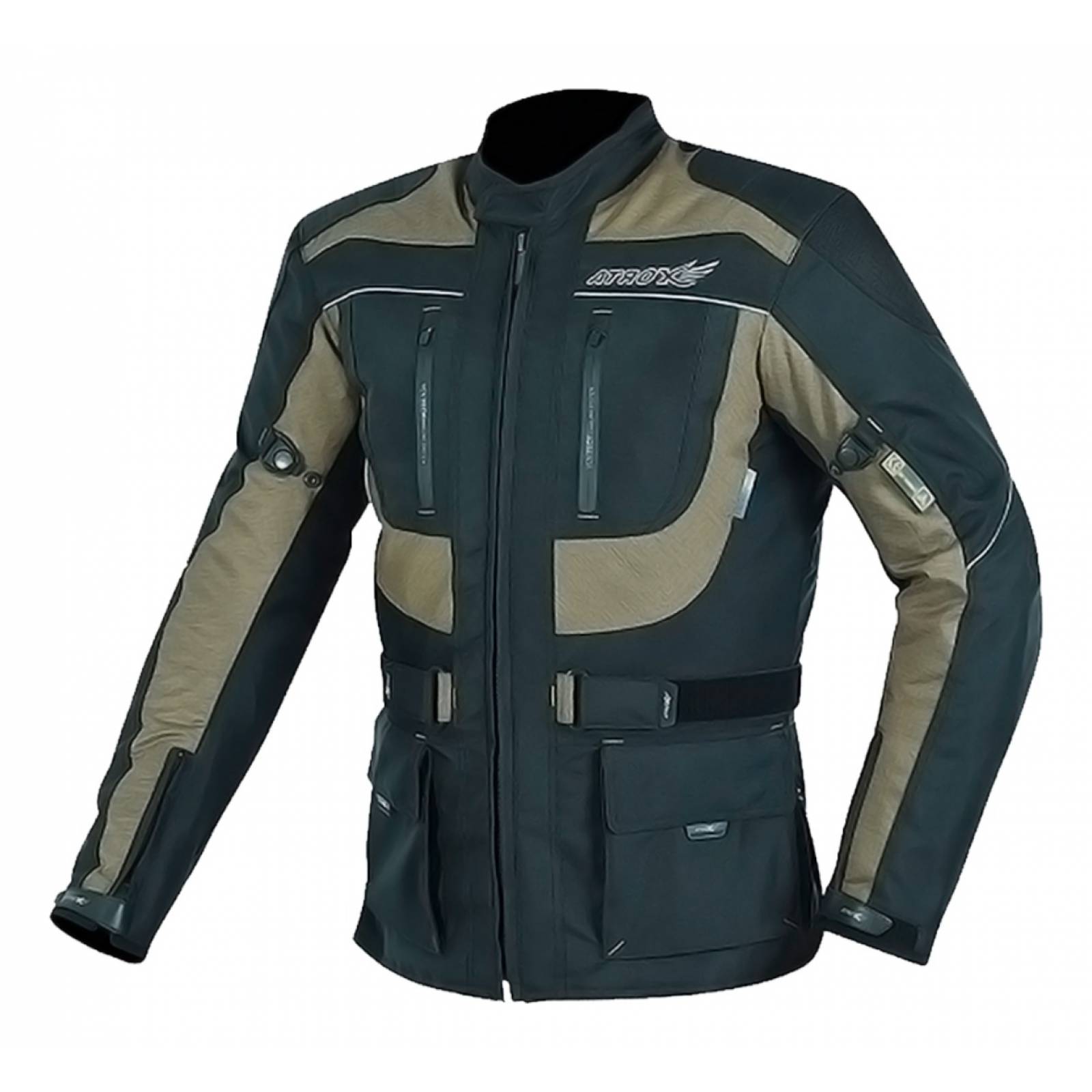 Chamarra Para Motociclista Con Protecciones Atrox Ce 2223