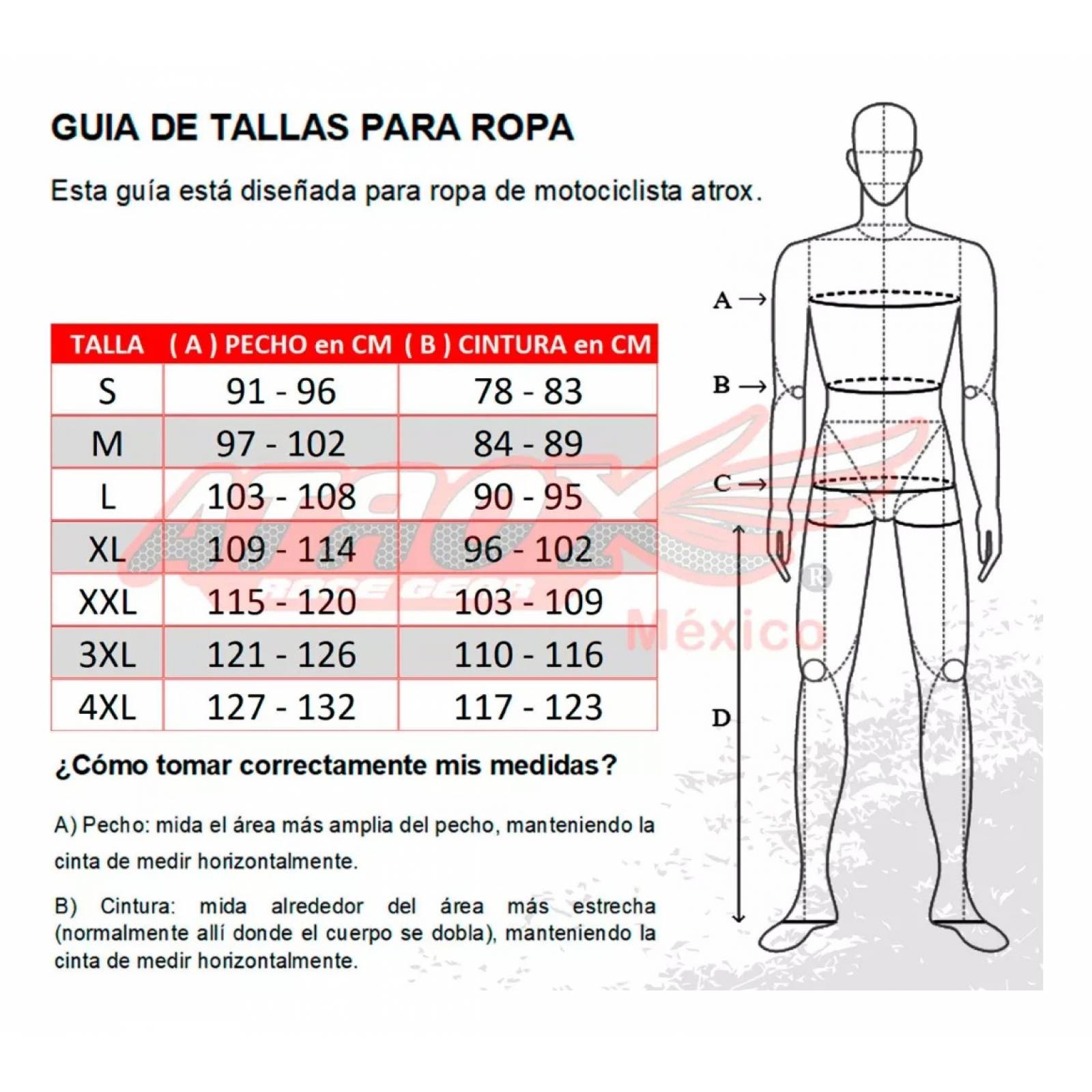 Chamarra Para Motociclista Con Protecciones Atrox Ce 2307
