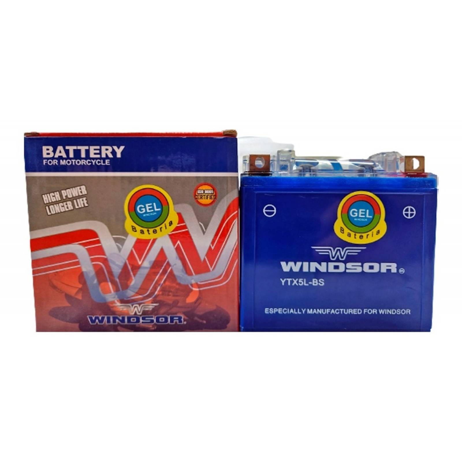 Bateria De Gel Para Moto Ytx5l bs Libre De Mantenimiento