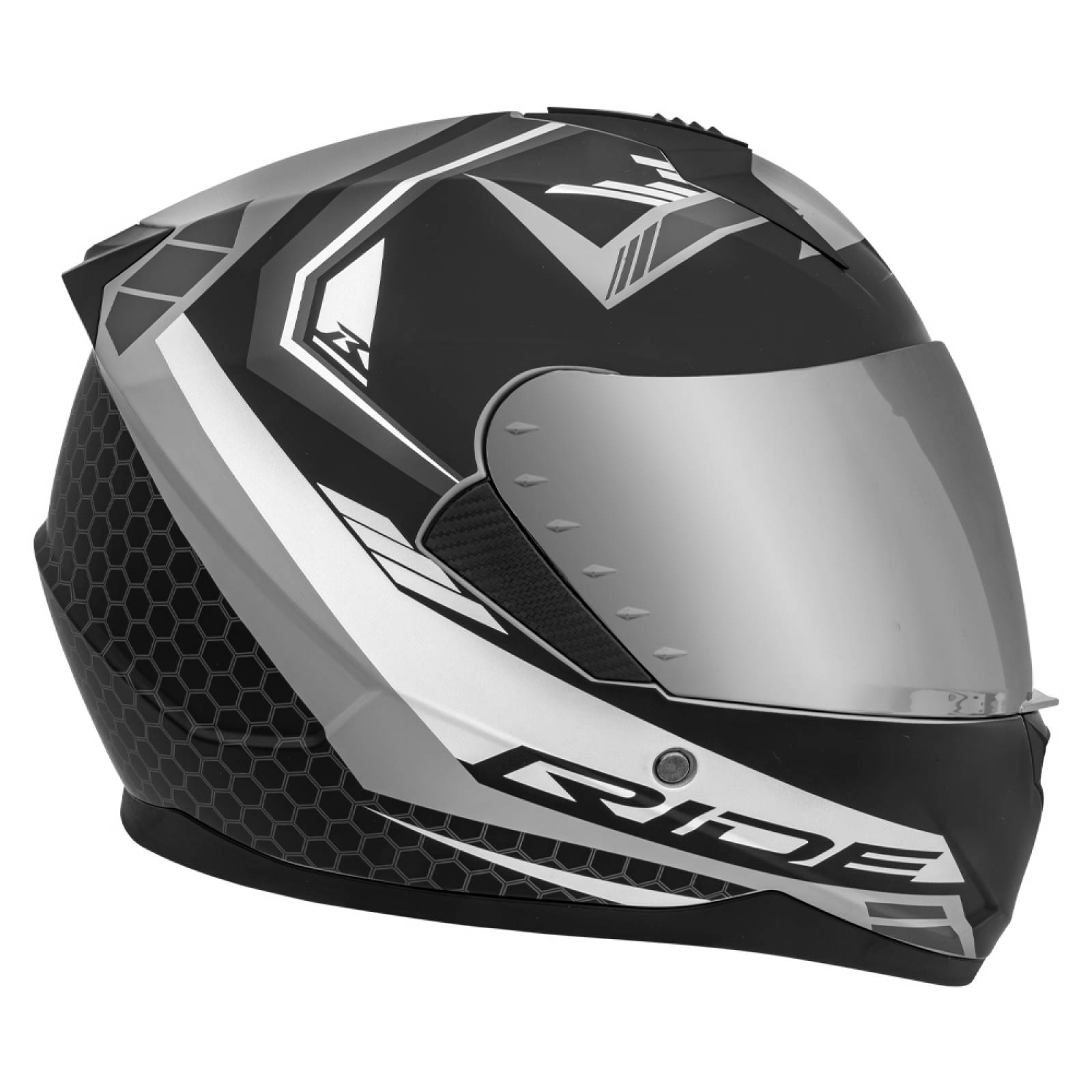 CASCO RIDE INTEGRAL TRACK HR TAURUS NEGRO GRIS