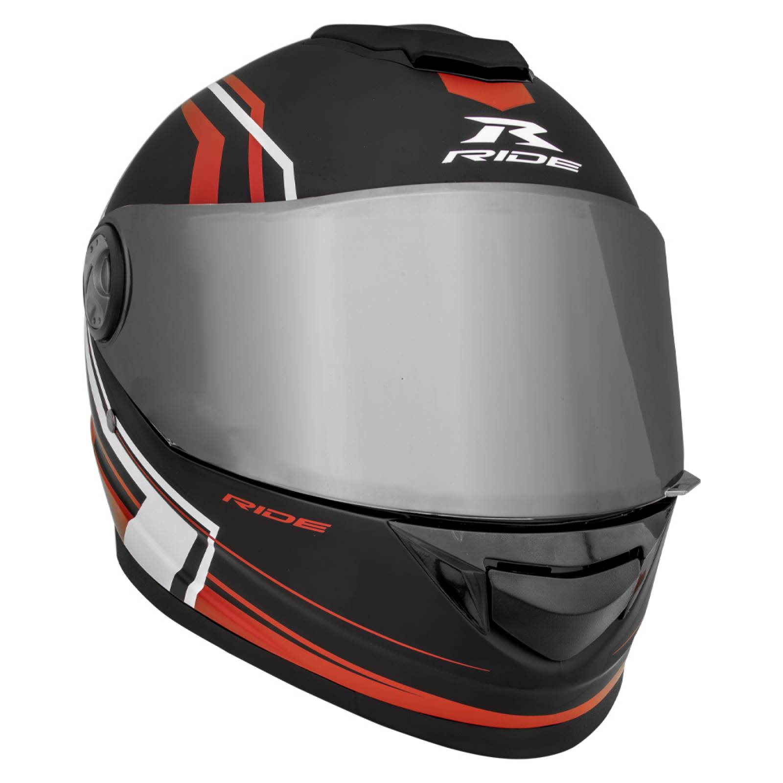 CASCO RIDE INTEGRAL TRACK NEGRO ROJO